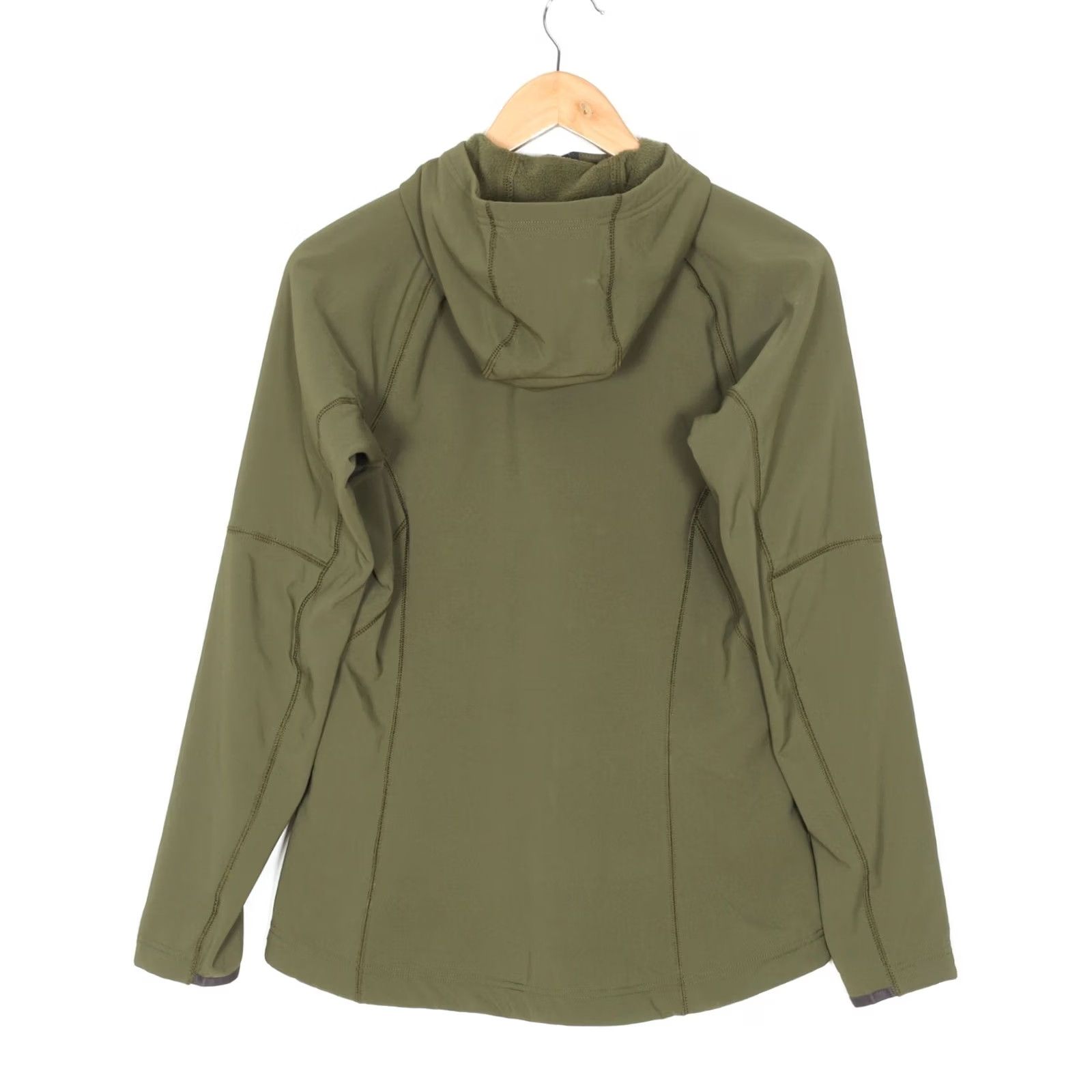 Mountain Hardwear MOUNTAIN HARDWEAR Keele Hoody Jacket Women S Olive Water Resistant Soft Shell Zip Hooded Regular 3-Season Jacket Womens Size S / US 4 / IT 40 - 2 Thumbnail