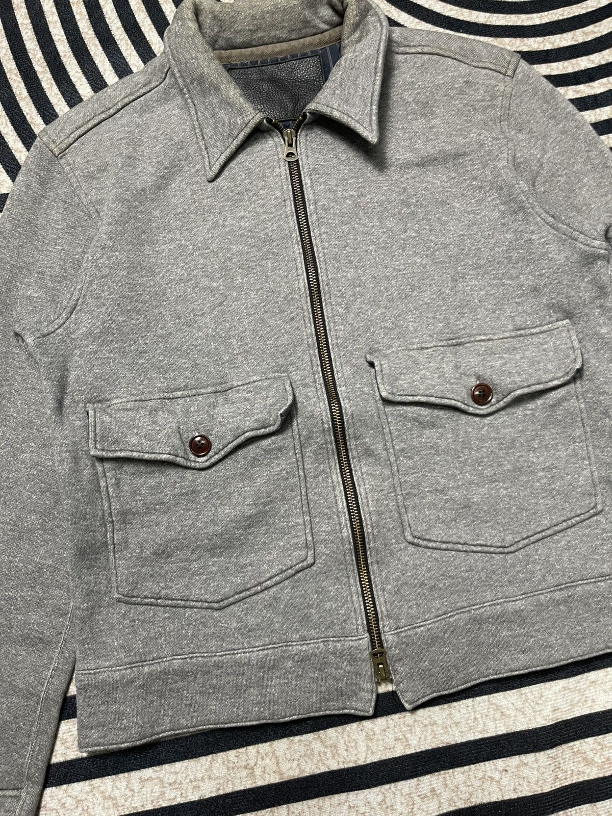 Journal Standard 40s REPRODUCTION JOURNAL STANDARD COTTON CREW JACKET Size US M / EU 48-50 / 2 - 4 Thumbnail