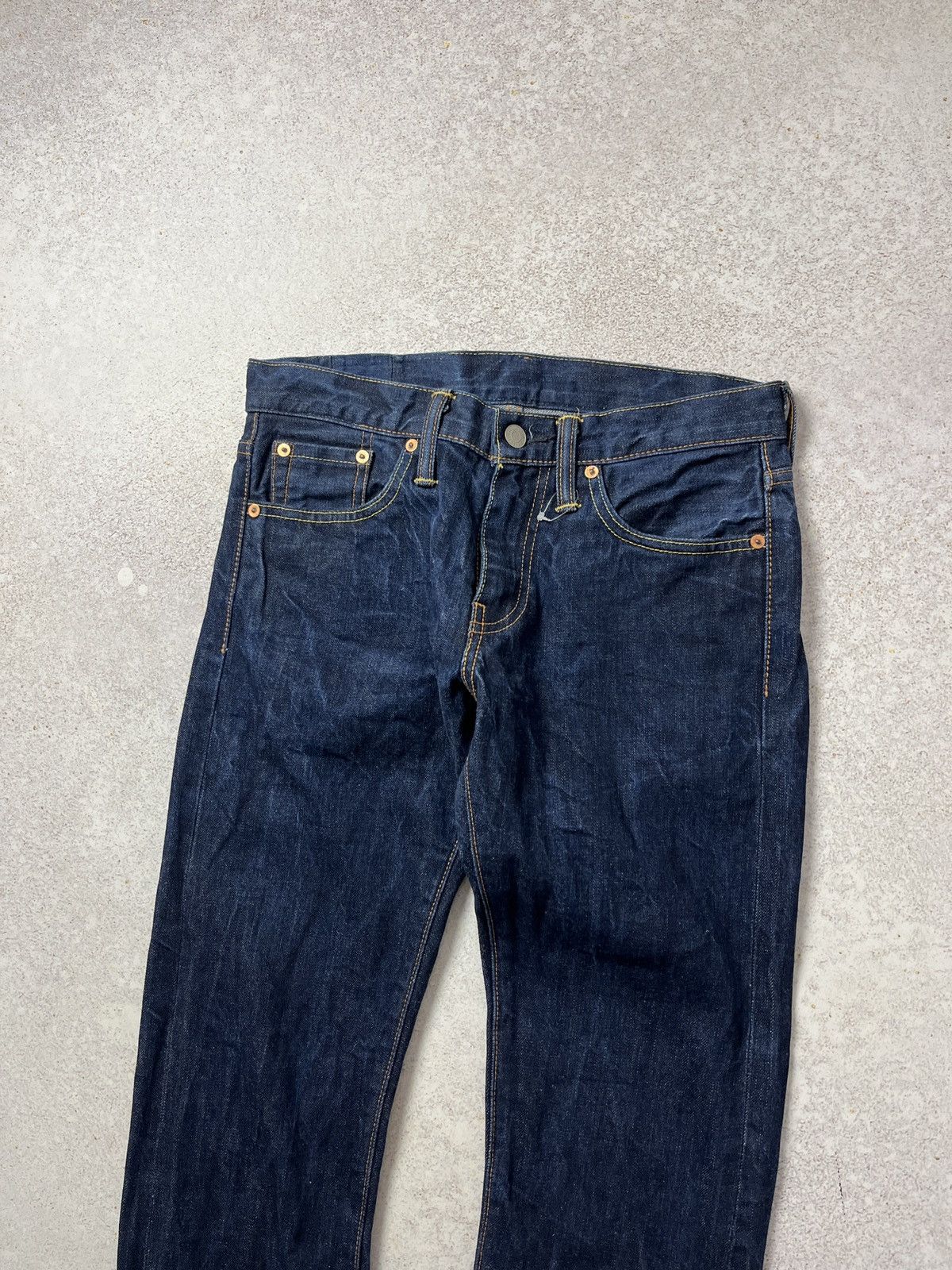 Levi's Levi's Strauss & Co. 511 Selvedge Jeans Raw Denim Size US 30 / EU 46 - 3 Thumbnail