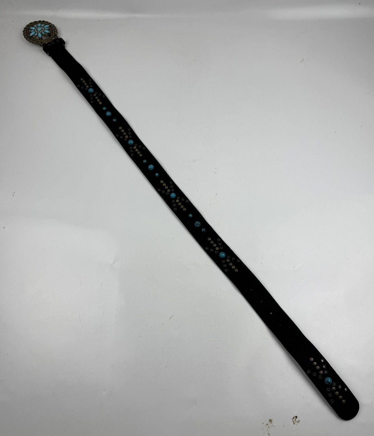 Japanese Brand nice design studded belt tc53 Size 32 - 2 Thumbnail