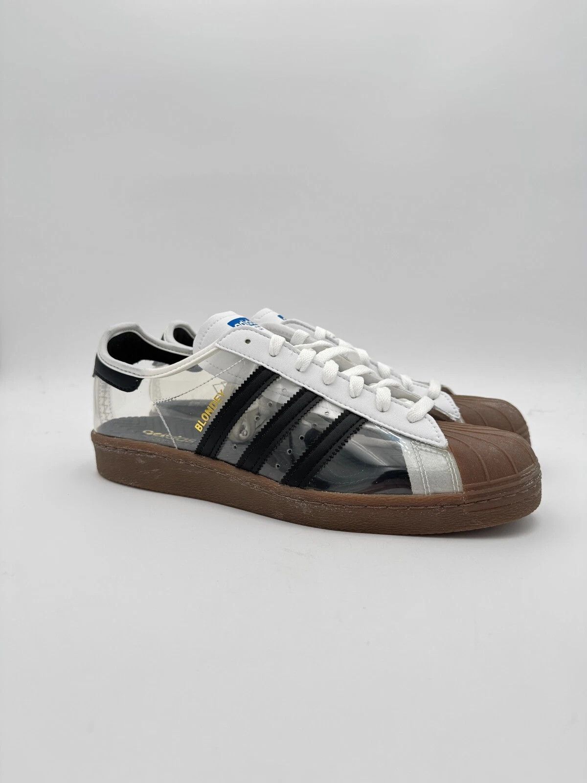 Adidas Blondey McCoy x adidas Superstar 80 Clear OG Size US 11 / EU 44 - 1 Thumbnail