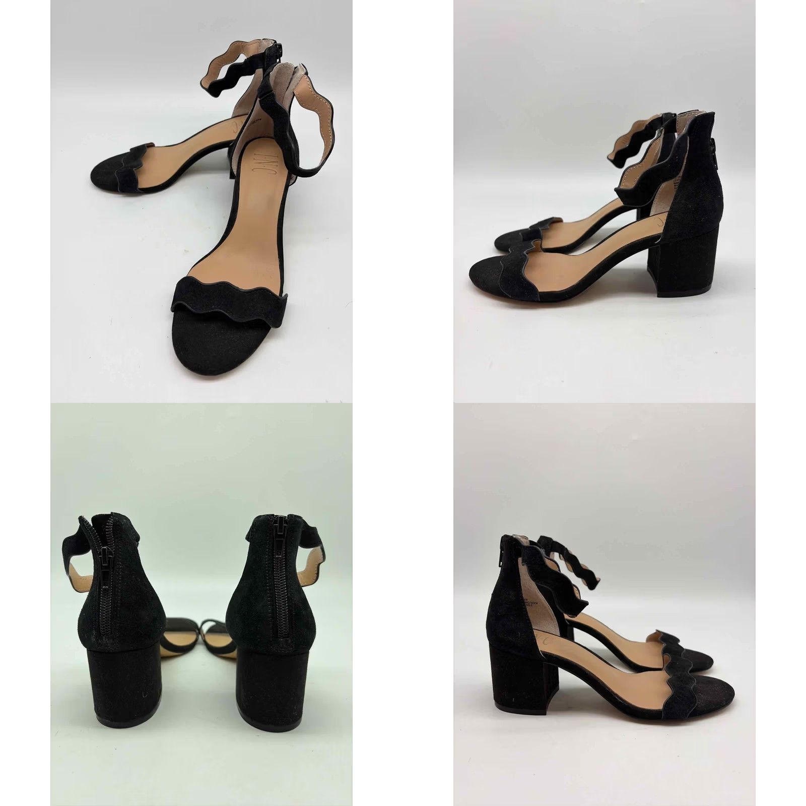 Incu INC Black Block Heels Size 6 Size US 6 / IT 36 - 8 Thumbnail