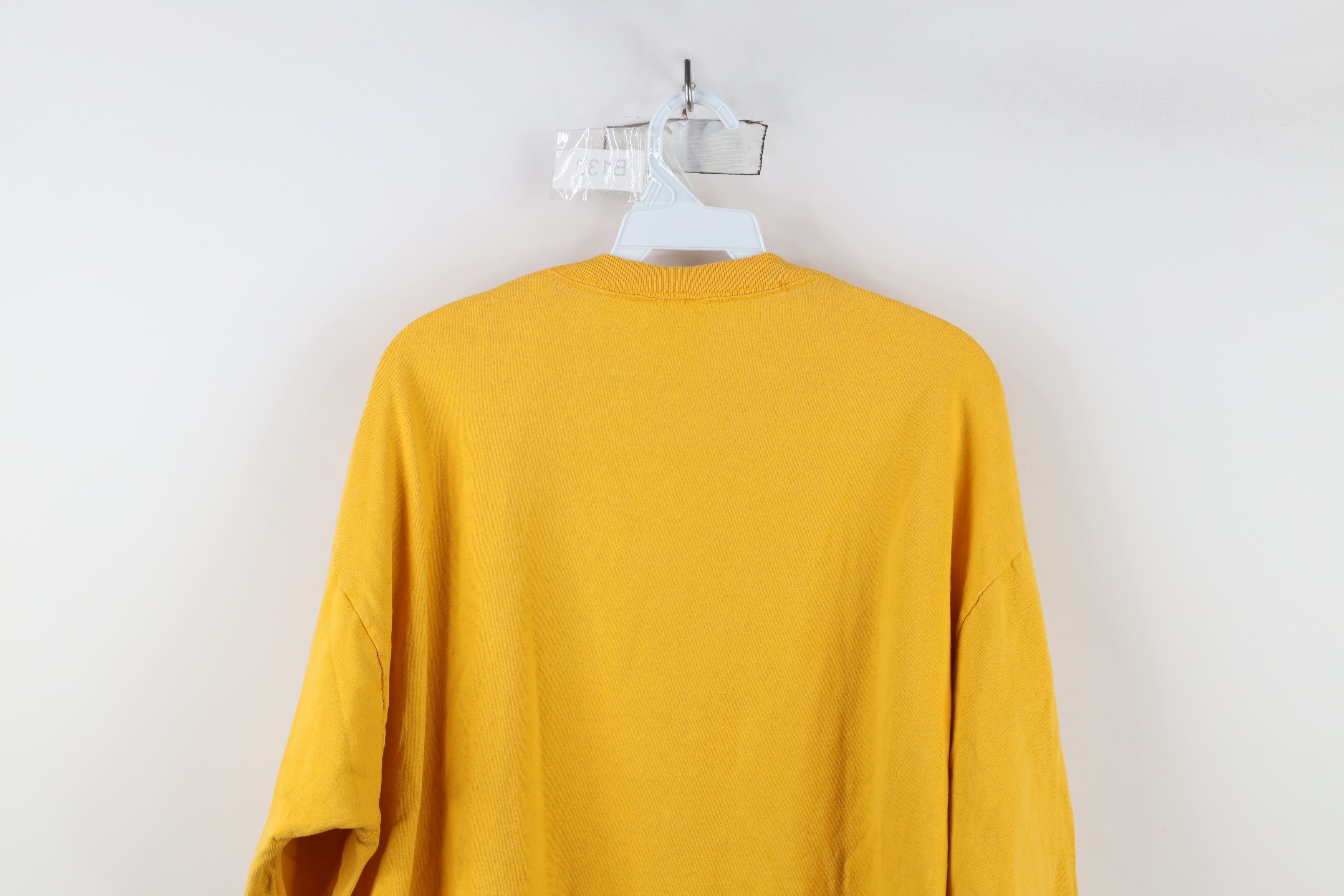 Vintage Vintage 90s University of Michigan Long Sleeve T-Shirt Size US XL / EU 56 / 4 - 12 Thumbnail