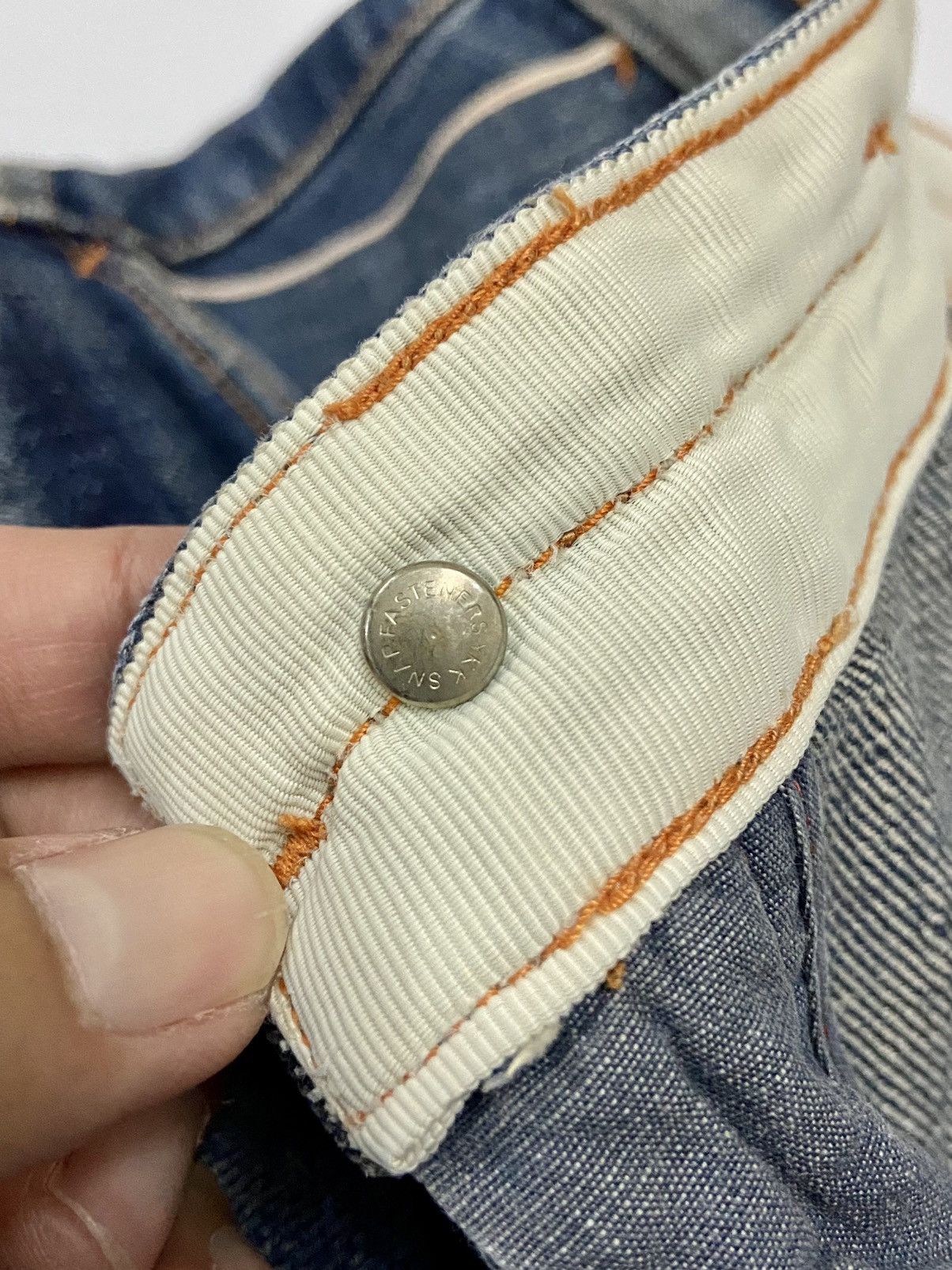 Japanese Brand × Nonnative NONNATIVE SELVEDGE DISTRESSED JEANS Size US 33 - 19 Thumbnail