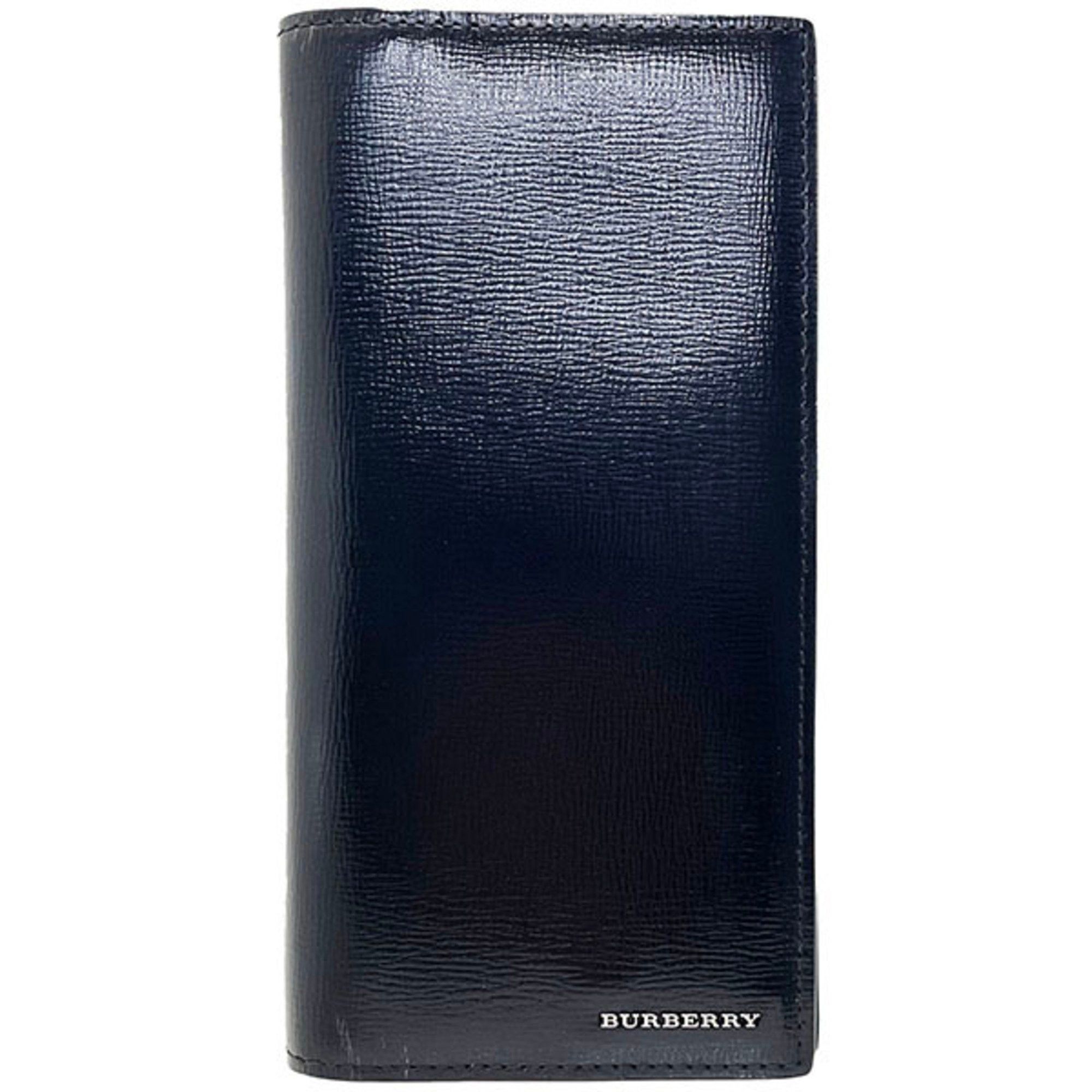 Burberry Burberry long wallet, bi-fold leather, black, BURBERRY, men's, HH-14980 Size ONE SIZE - 1 Thumbnail