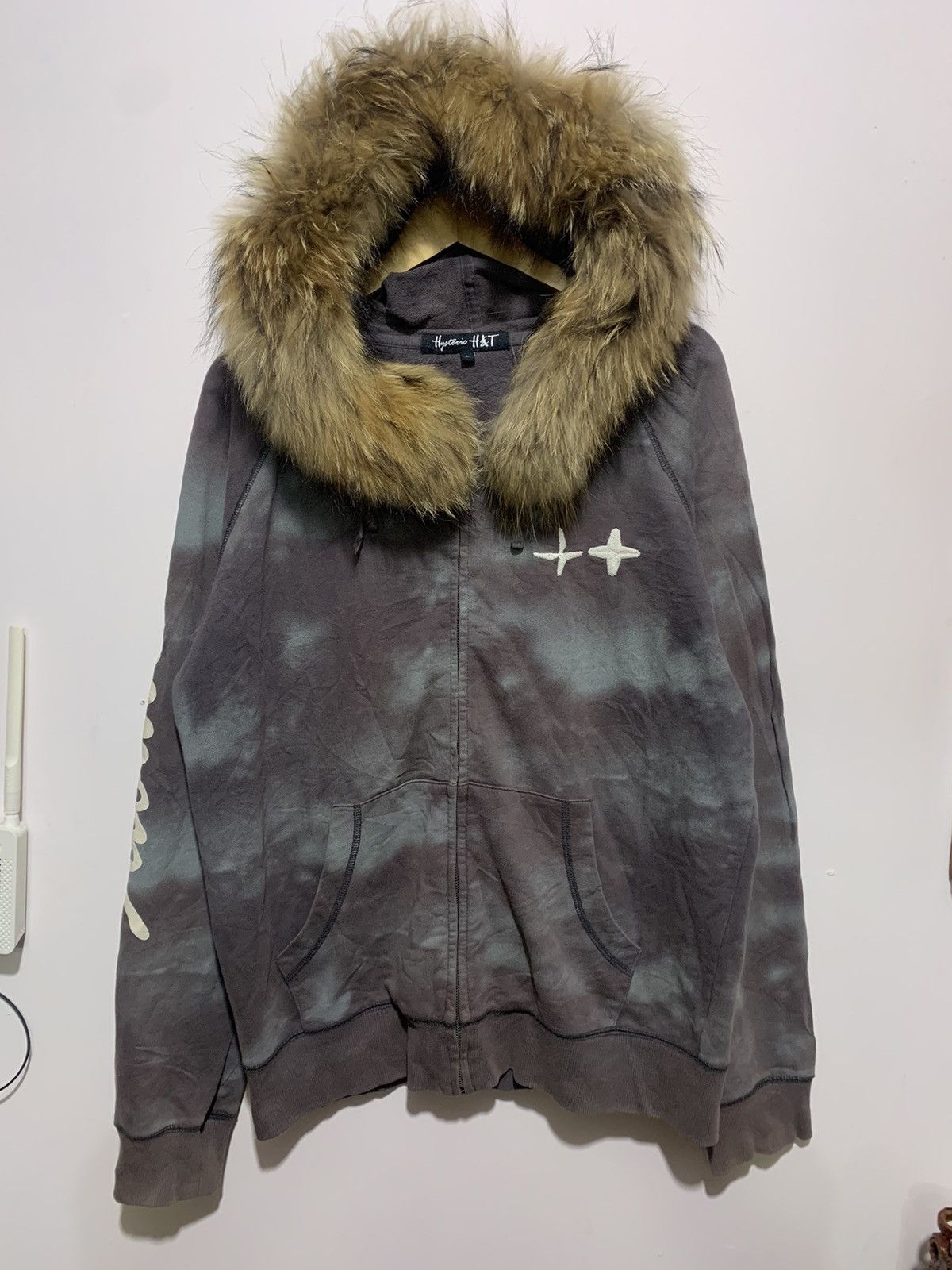 Japanese Brand 💸BINDINGOFFER💸Hysteric Glamour-Japanese Furhoodie lgb ifsix Size US L / EU 52-54 / 3 - 8 Thumbnail