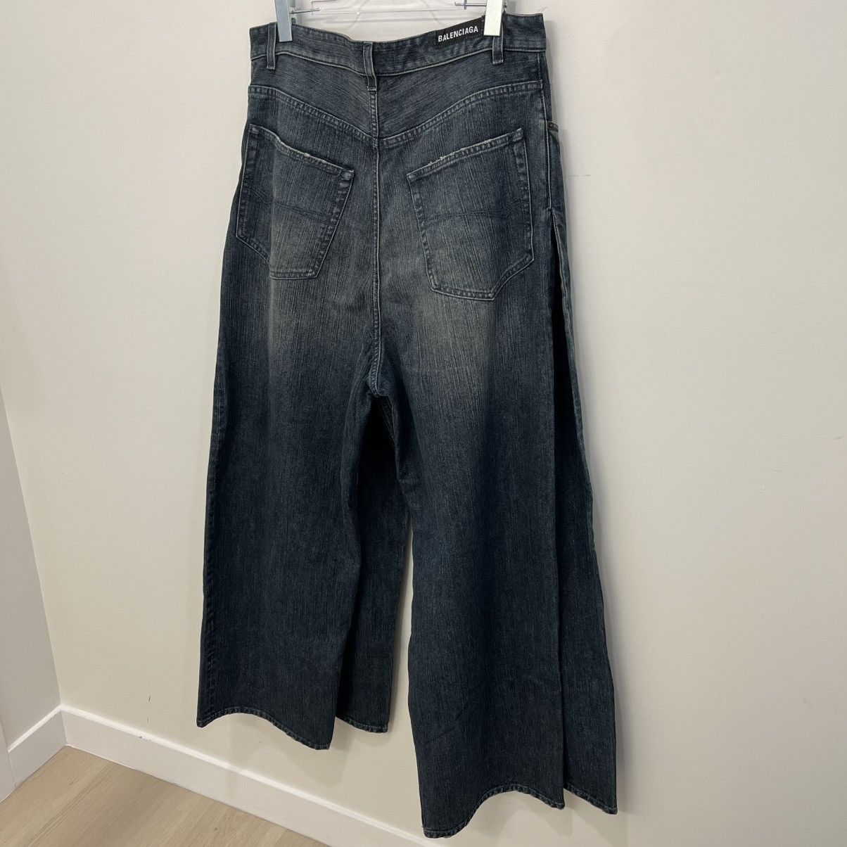 Balenciaga Balenciaga Double-Front Wide-Leg Unisex Denim AW23 Size US 34 / EU 50 - 5 Thumbnail