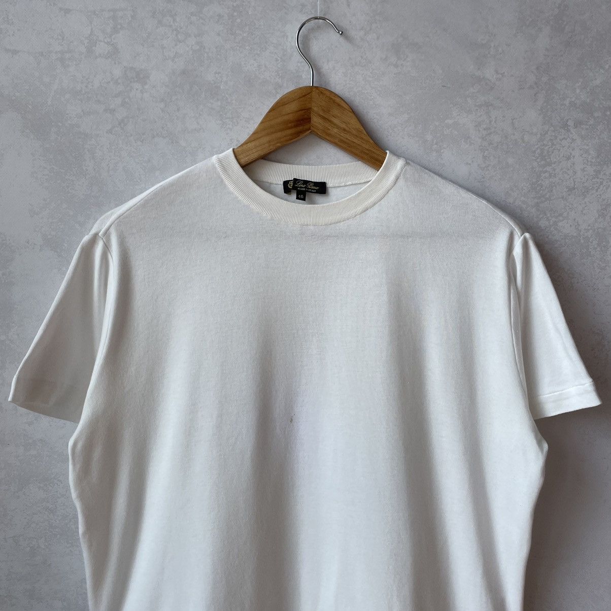 Loro Piana Loro Piana Lace Detail Silk Collar T-Shirt Size L / US 10 / IT 46 - 2 Thumbnail