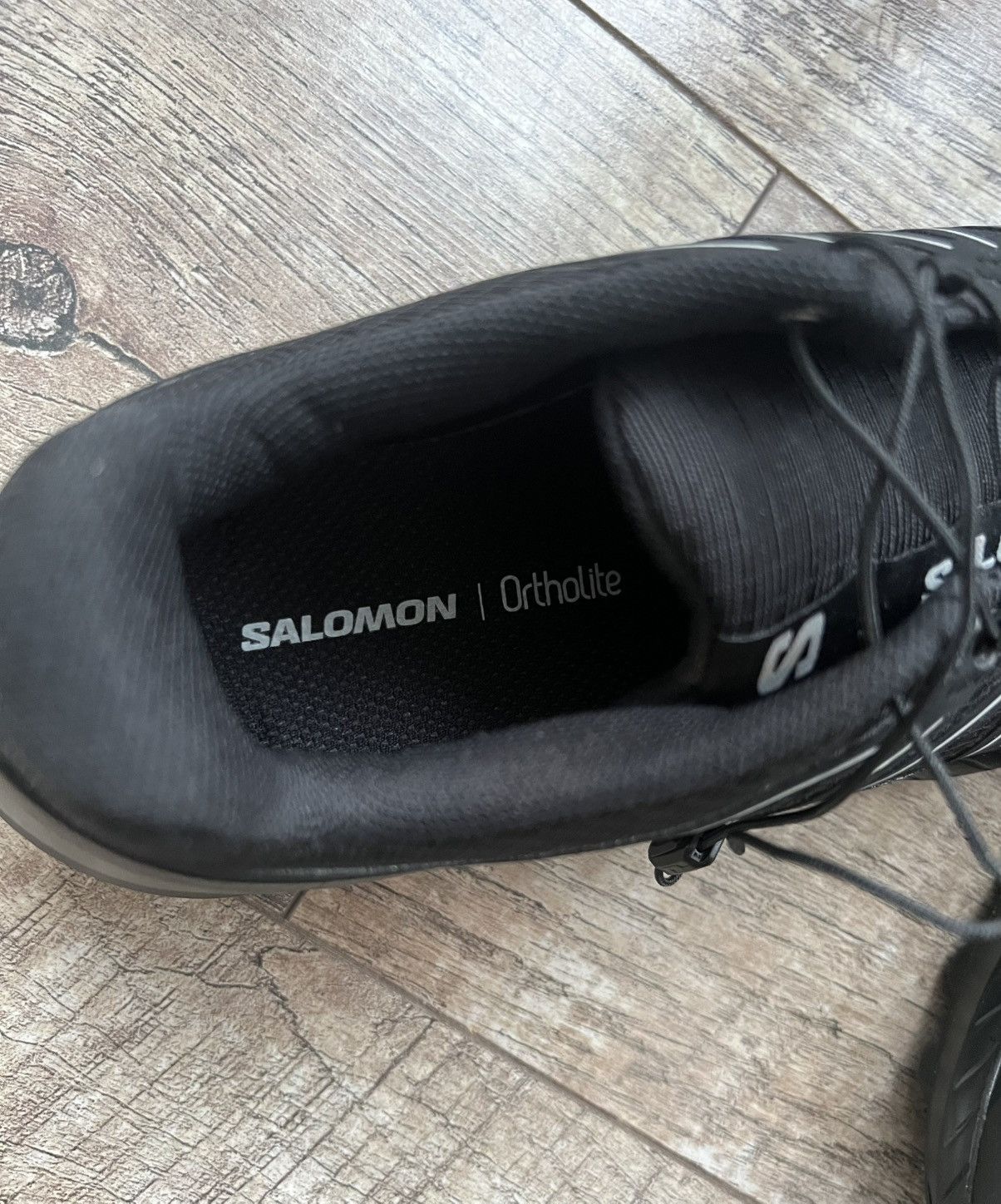 Salomon Salomon black trail running shoes Size US 8.5 / EU 41-42 - 4 Thumbnail