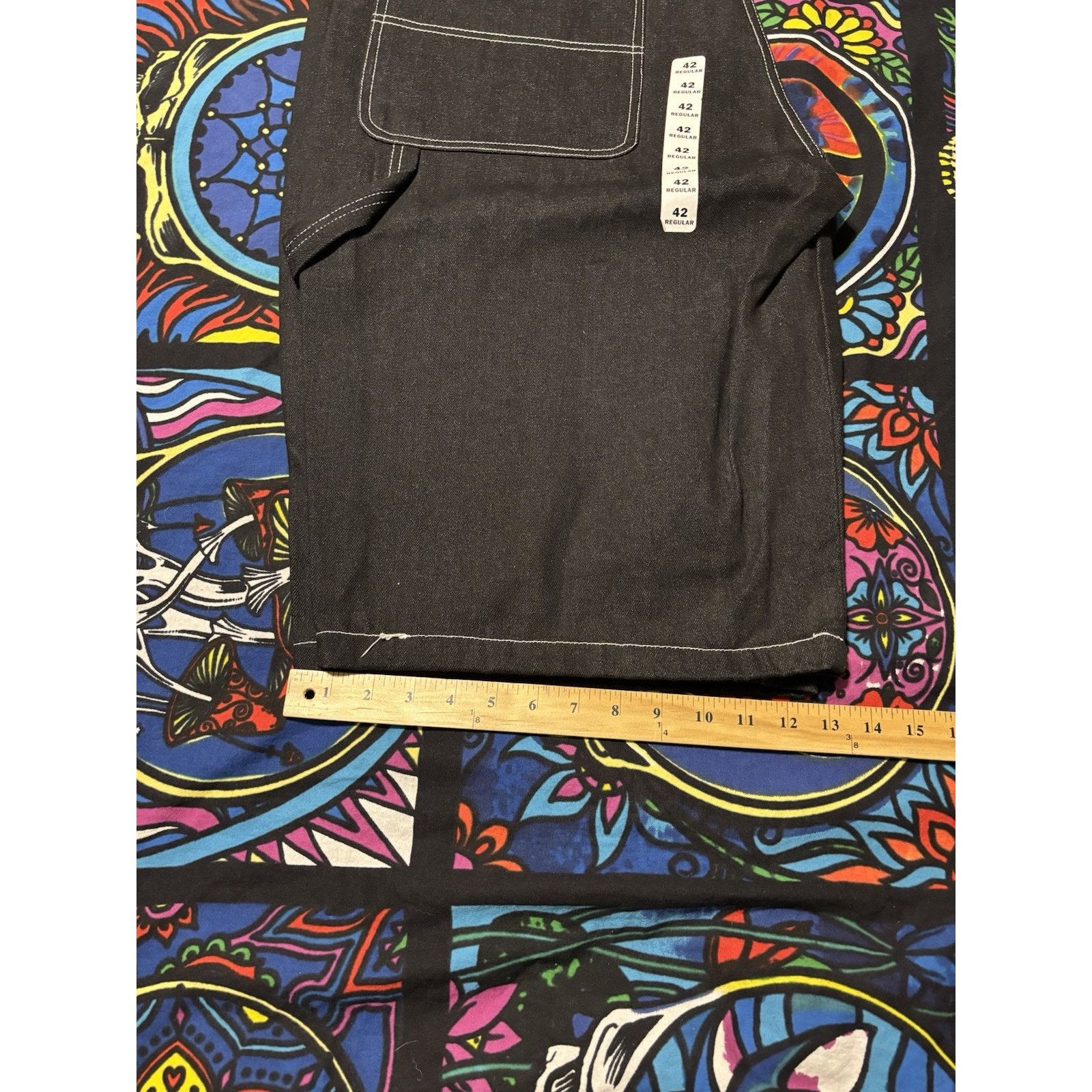 Other Vintage phat farm black hip hop baggy size 42 jorts. y2k NWT Size US 42 / EU 58 - 6 Thumbnail