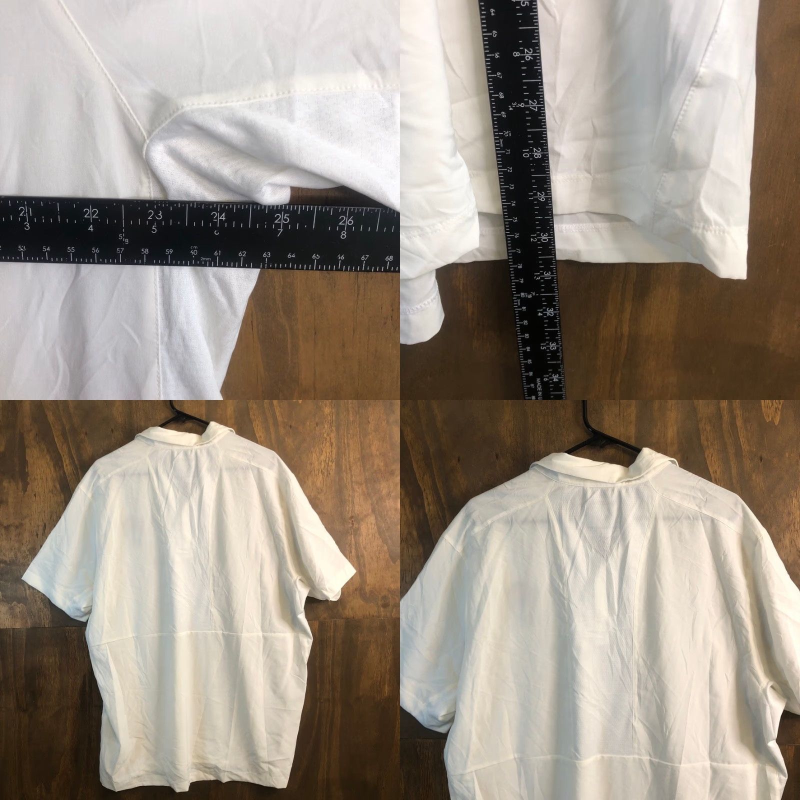 Adidas Adidas Mens Shirt White Polo Aeroready Tech Short Sleeve Athletic Stretch XL Polo Shirt Mens Size US XL / EU 56 / 4 - 8 Thumbnail