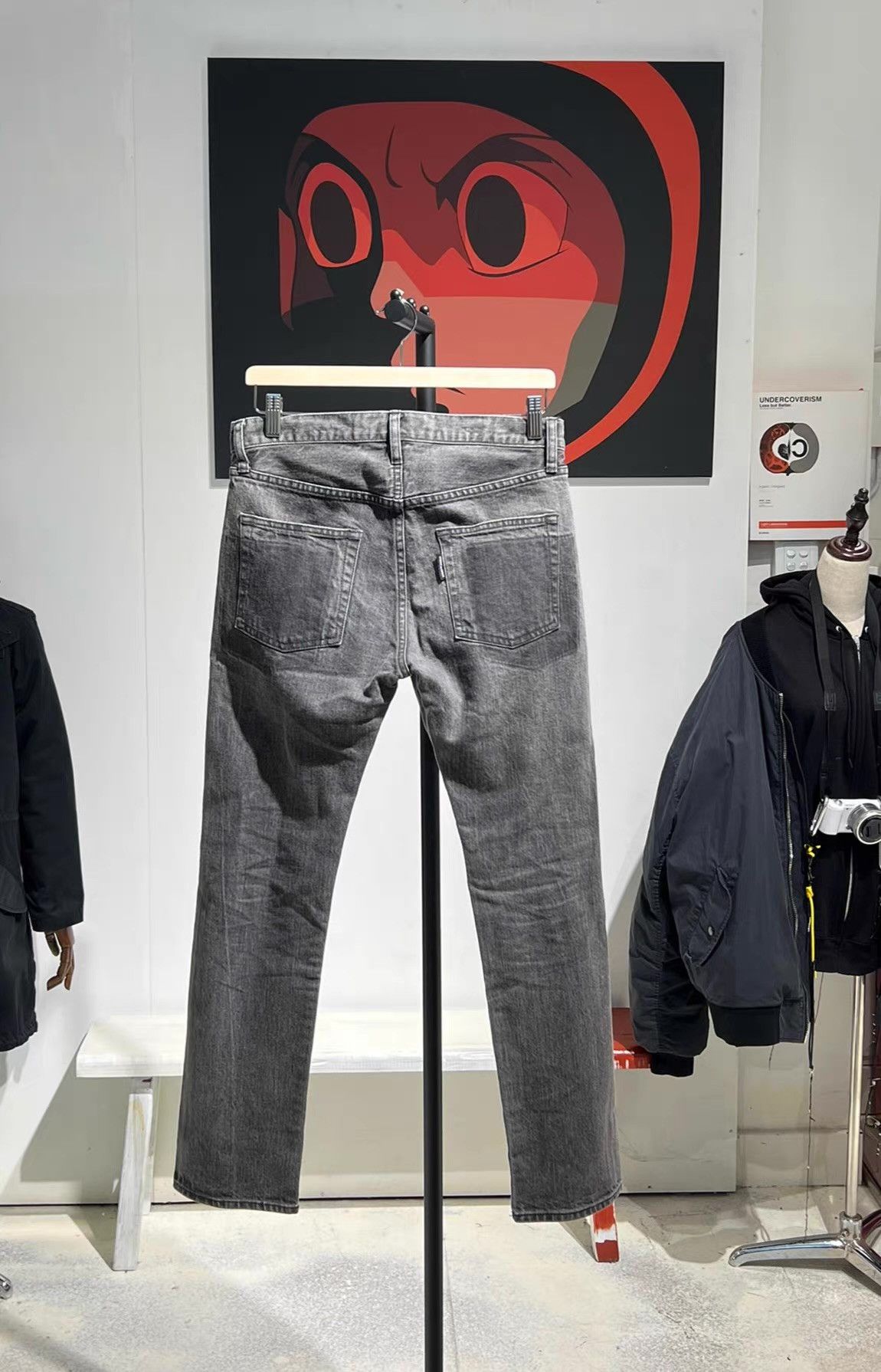 Maison Margiela CABANE de zucca Two-Tone Washed Denim Jeans Q13 Size US 34 / EU 50 - 2 Thumbnail