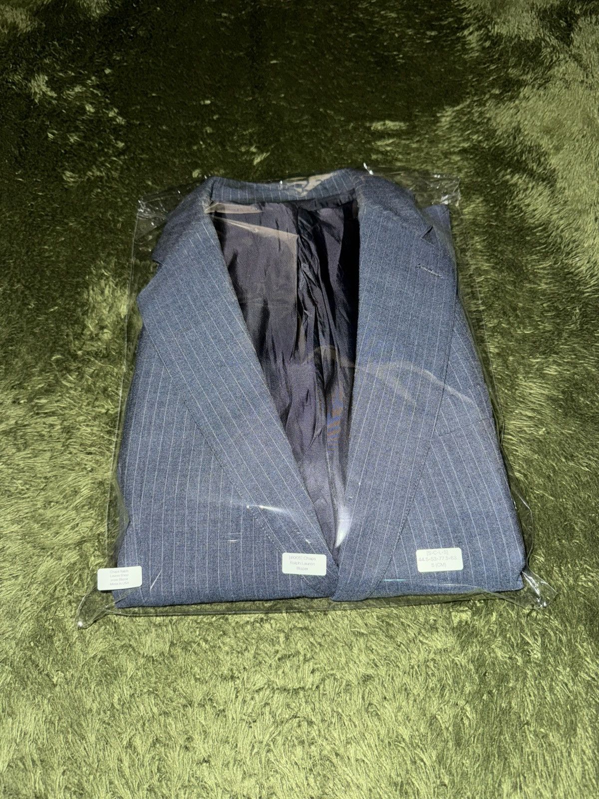 Chaps Ralph Lauren CHAPS Ralph Lauren Tailor Made Made in USA Stripe Blazer Size US L / EU 52-54 / 3 - 11 Thumbnail