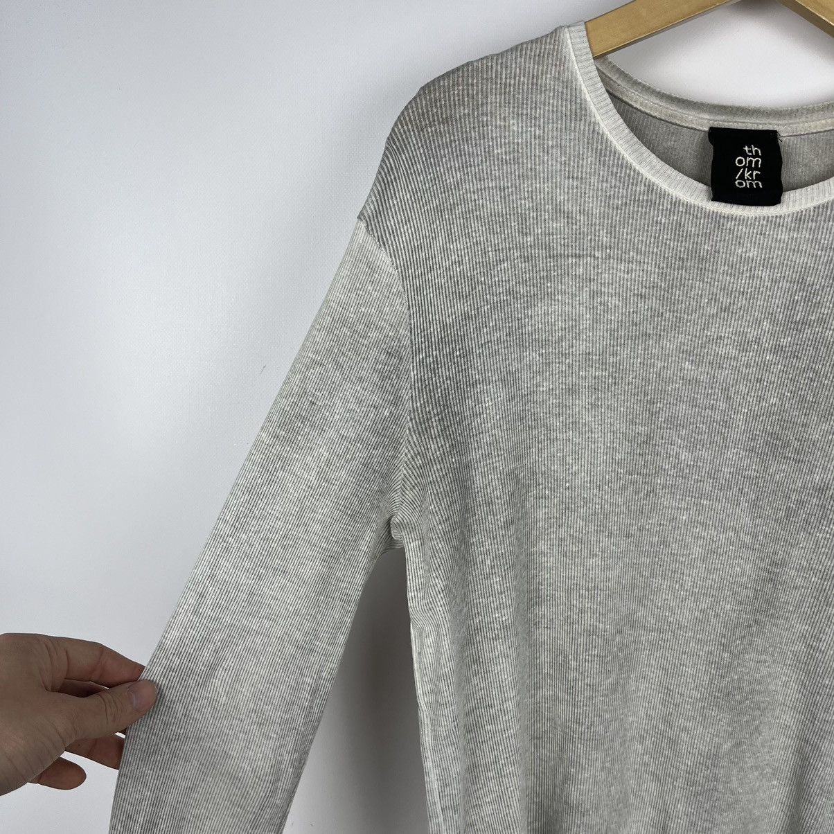 Thom Krom Thom Krom dirty grey Avant-Garde Longsleeve Size US M / EU 48-50 / 2 - 6 Thumbnail