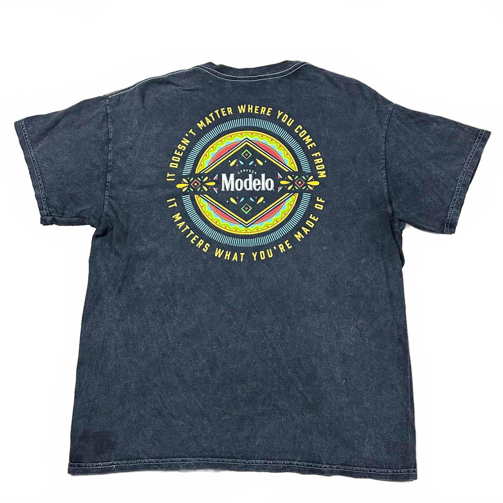 Philippe Model Modelo Menswear T-shirt Large Black Vintage Graphic Size US L / EU 52-54 / 3 - 1 Thumbnail