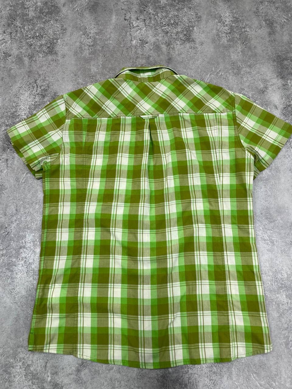 SALEWA Salewa Men Plaid Short Sleeve Shirt Green Size XL Size US XL / EU 56 / 4 - 9 Thumbnail