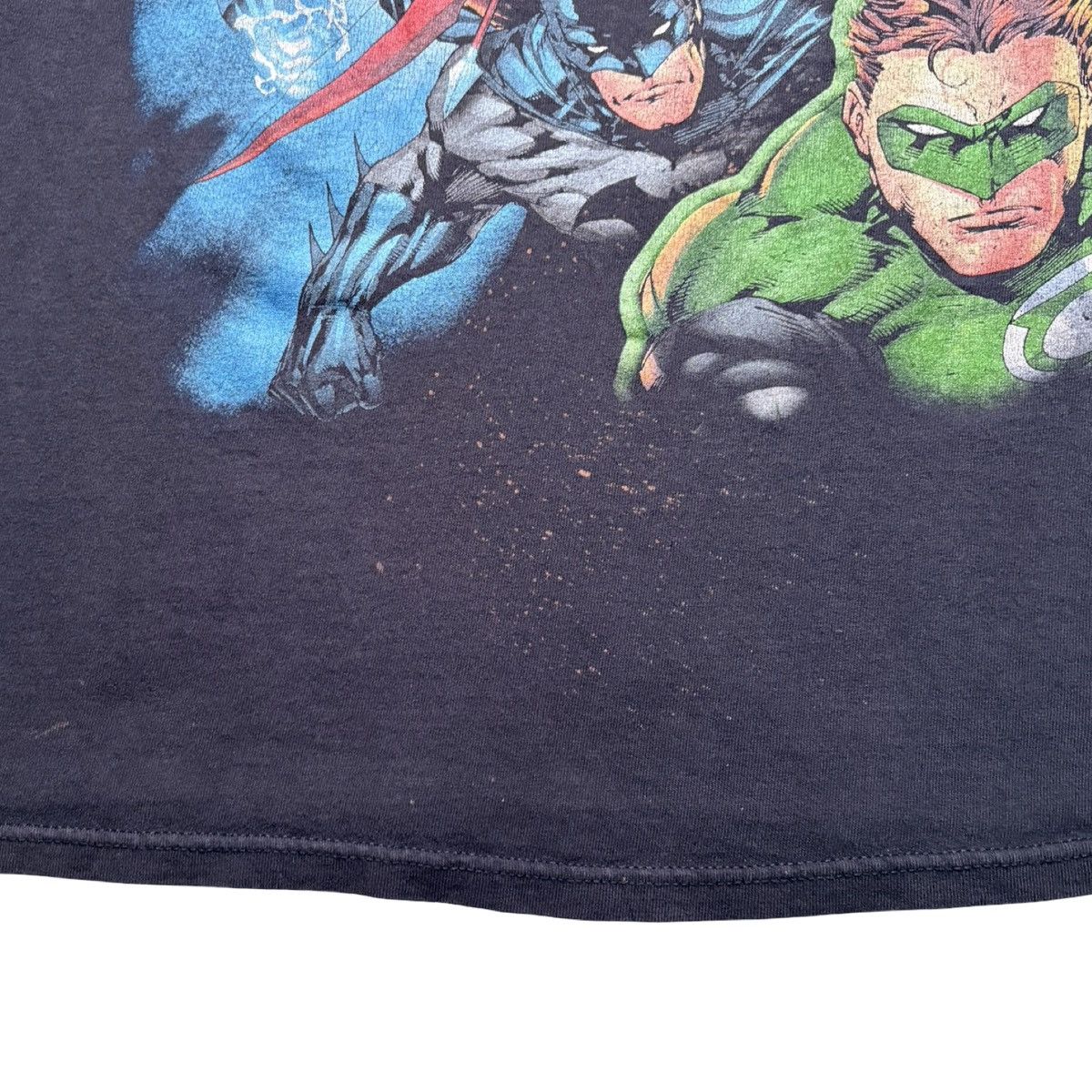 Other Justice League T Shirt Comic Super Hero Black Superman XL Size US XL / EU 56 / 4 - 3 Thumbnail
