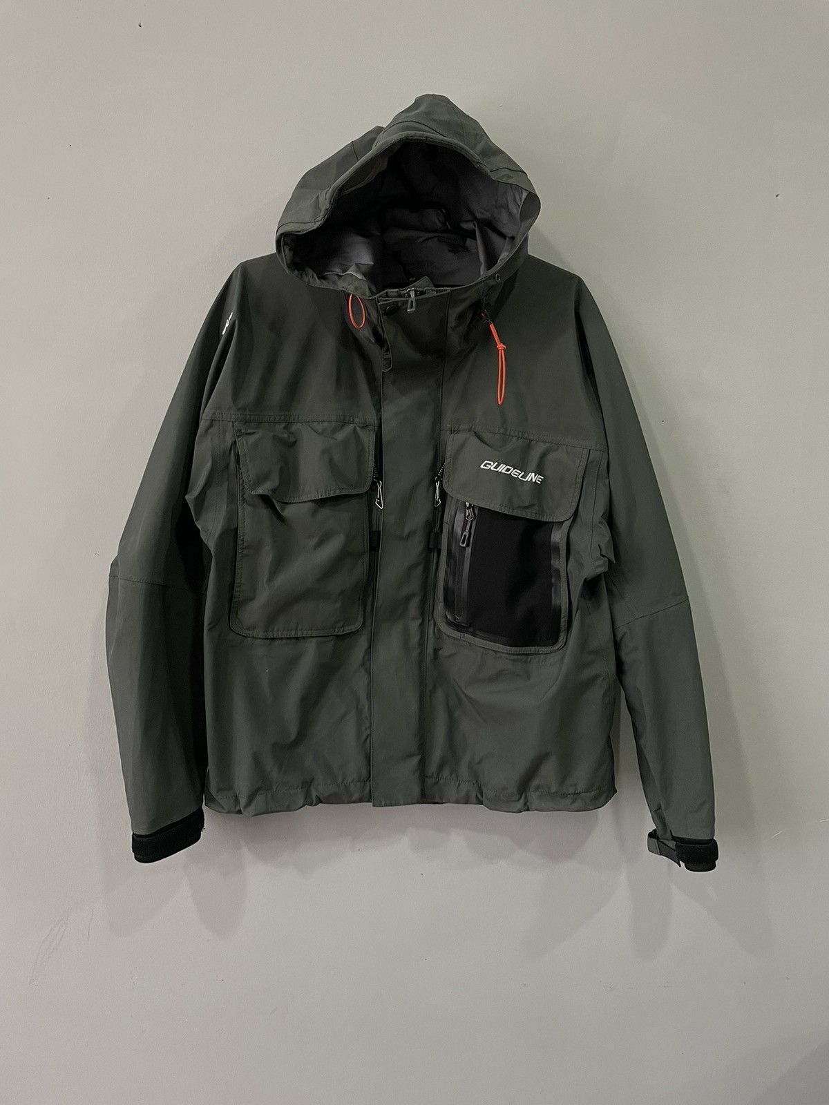 image of Outdoor Life Fly Fishing Jacket Guideline Experience Vintage in Moss Green, Men's (Size Large)