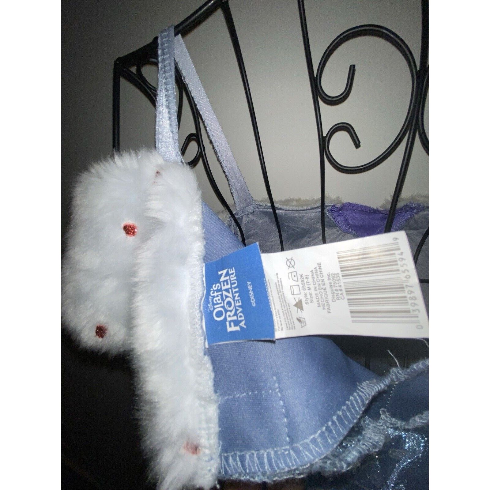 Disney Disney Collection Olaf's Elsa Costume Dress Child Size M 7/8 Size ONE SIZE - 6 Thumbnail