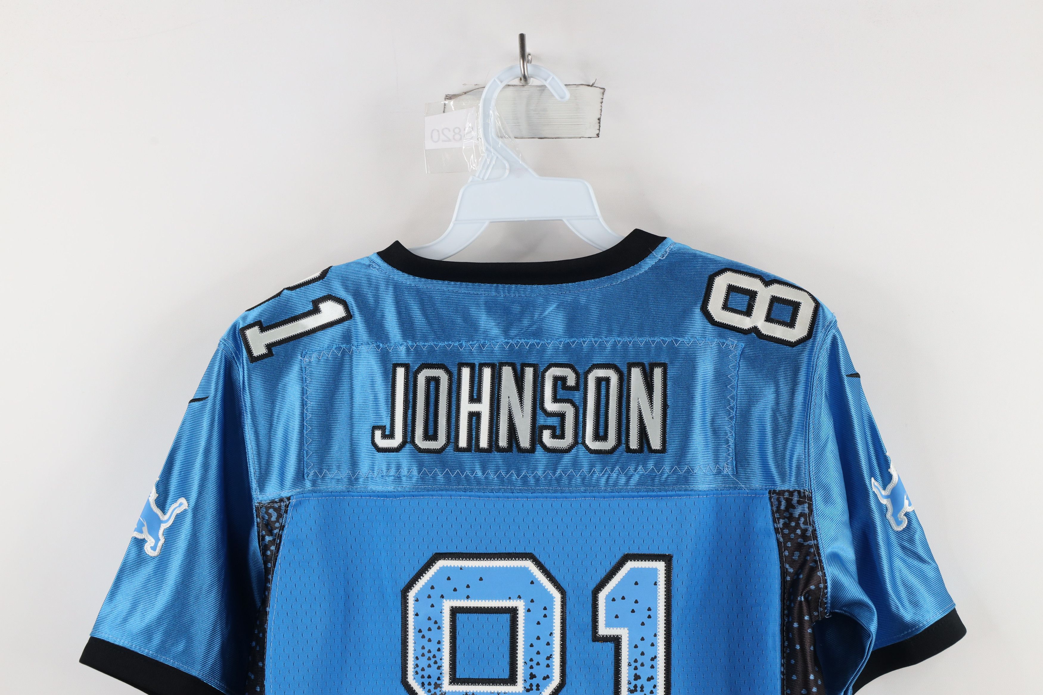 Nike × Vintage Nike On Field Johnson Detroit Lions Football Jersey Blue #81 Size S / US 4 / IT 40 - 13 Thumbnail