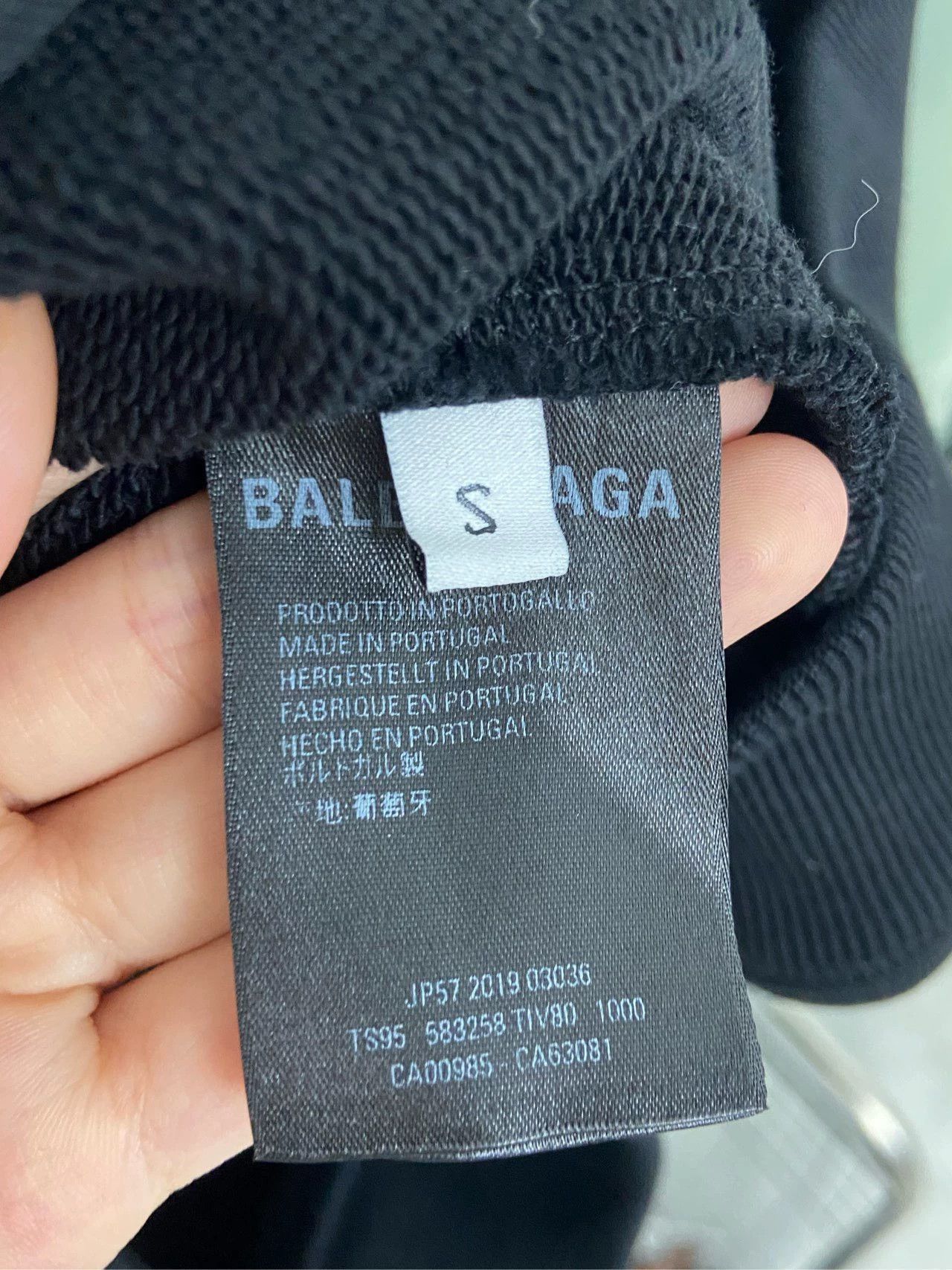 Balenciaga Balenciaga Mastercard Black Hoodie Size US S / EU 44-46 / 1 - 4 Thumbnail