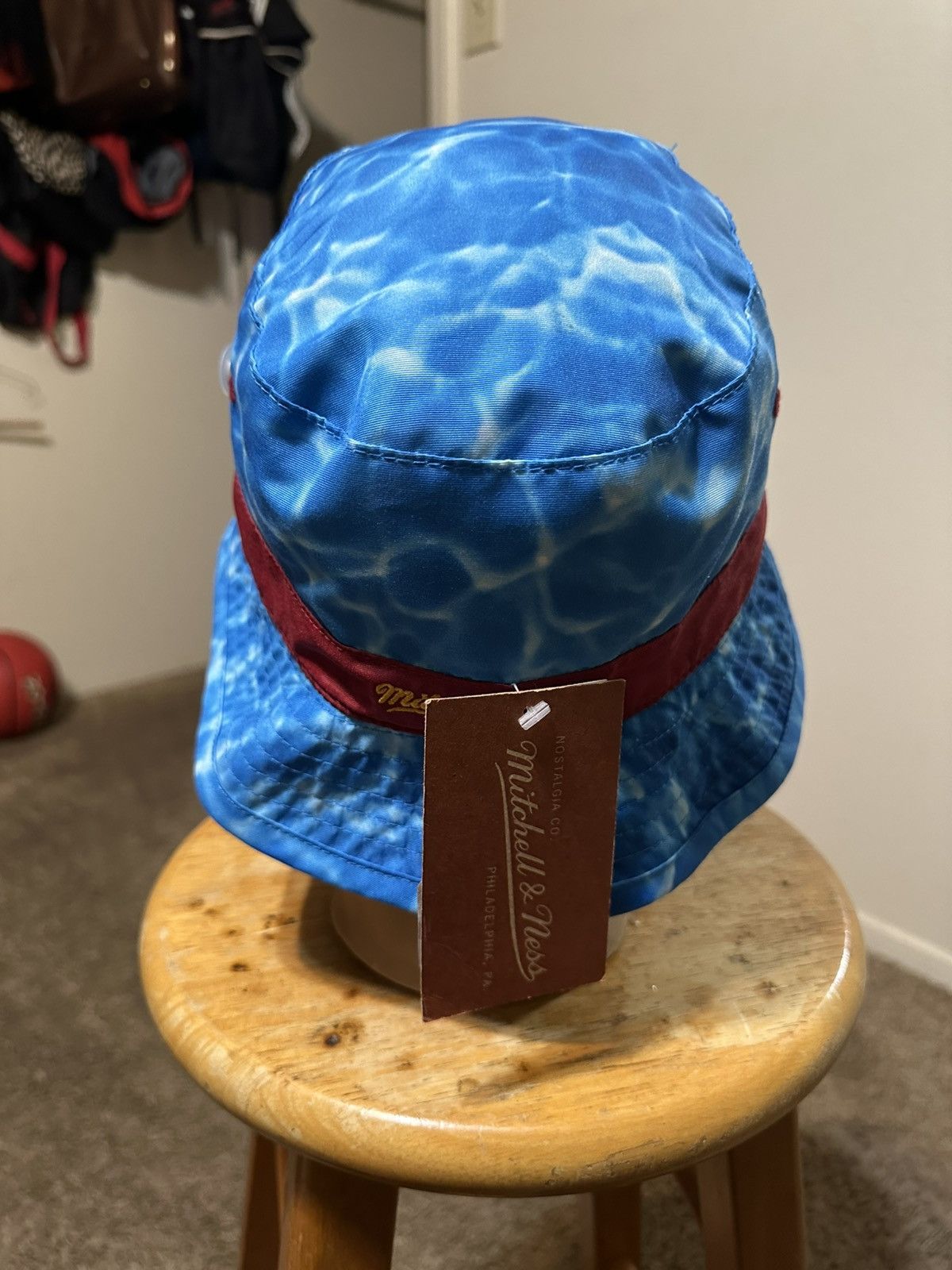Mitchell & Ness × Vintage Vintage Cleveland Cavaliers “water camo” hat 00s Size ONE SIZE - 4 Thumbnail