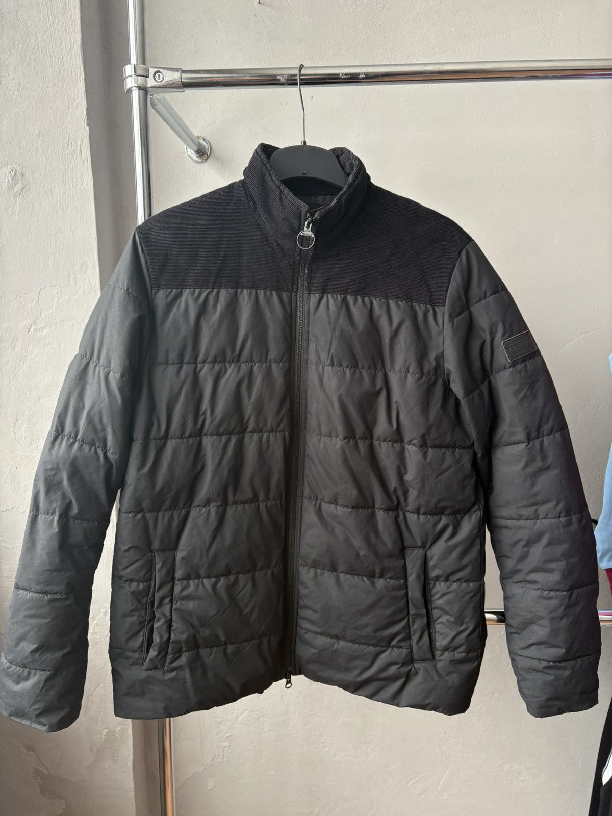 Barbour BARBOUR FIBREDOWN Spean Puffer Jacket Men’s Black Size M Size US L / EU 52-54 / 3 - 3 Thumbnail