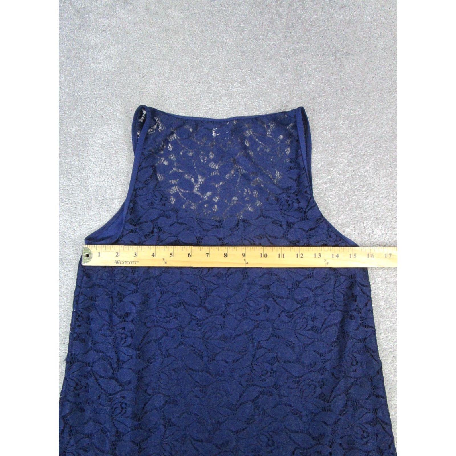 Tommy Bahama Tommy Bahama Dress Womens Small Blue Floral Lace Midi Size S / US 4 / IT 40 - 6 Thumbnail