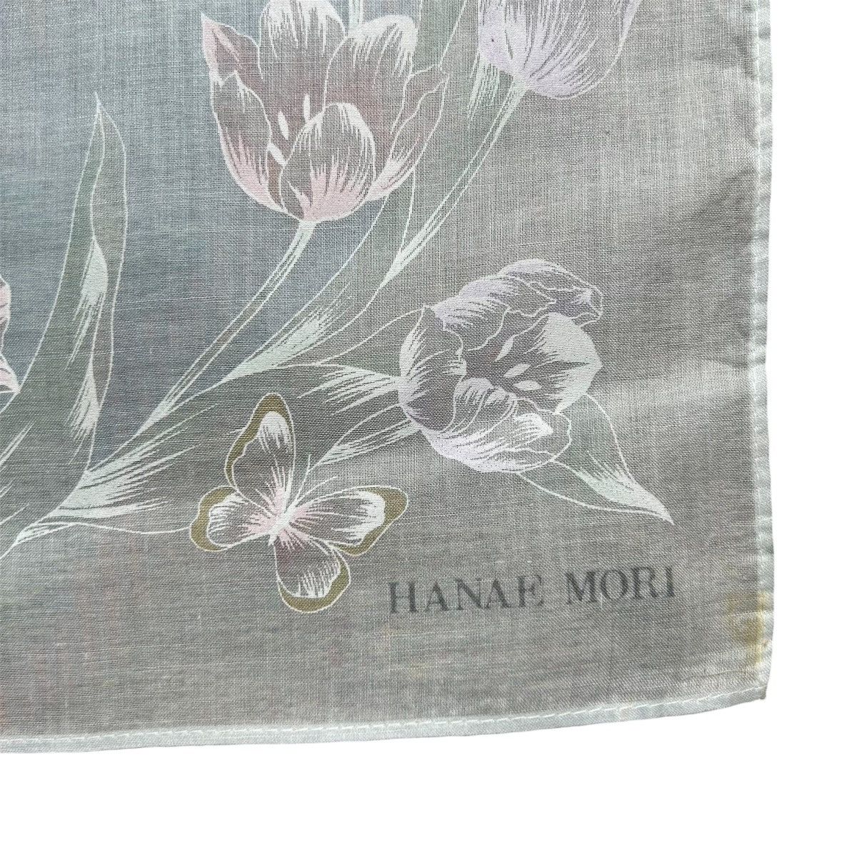 Hanae Mori Hanae Mori Flowers Handkerchief Size ONE SIZE - 3 Thumbnail