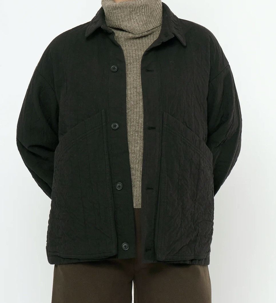 7115 by Szeki SIGNATURE PANEL POCKETS SHIRT JACKET TEXTURED EDITION Size US M / EU 48-50 / 2 - 3 Thumbnail