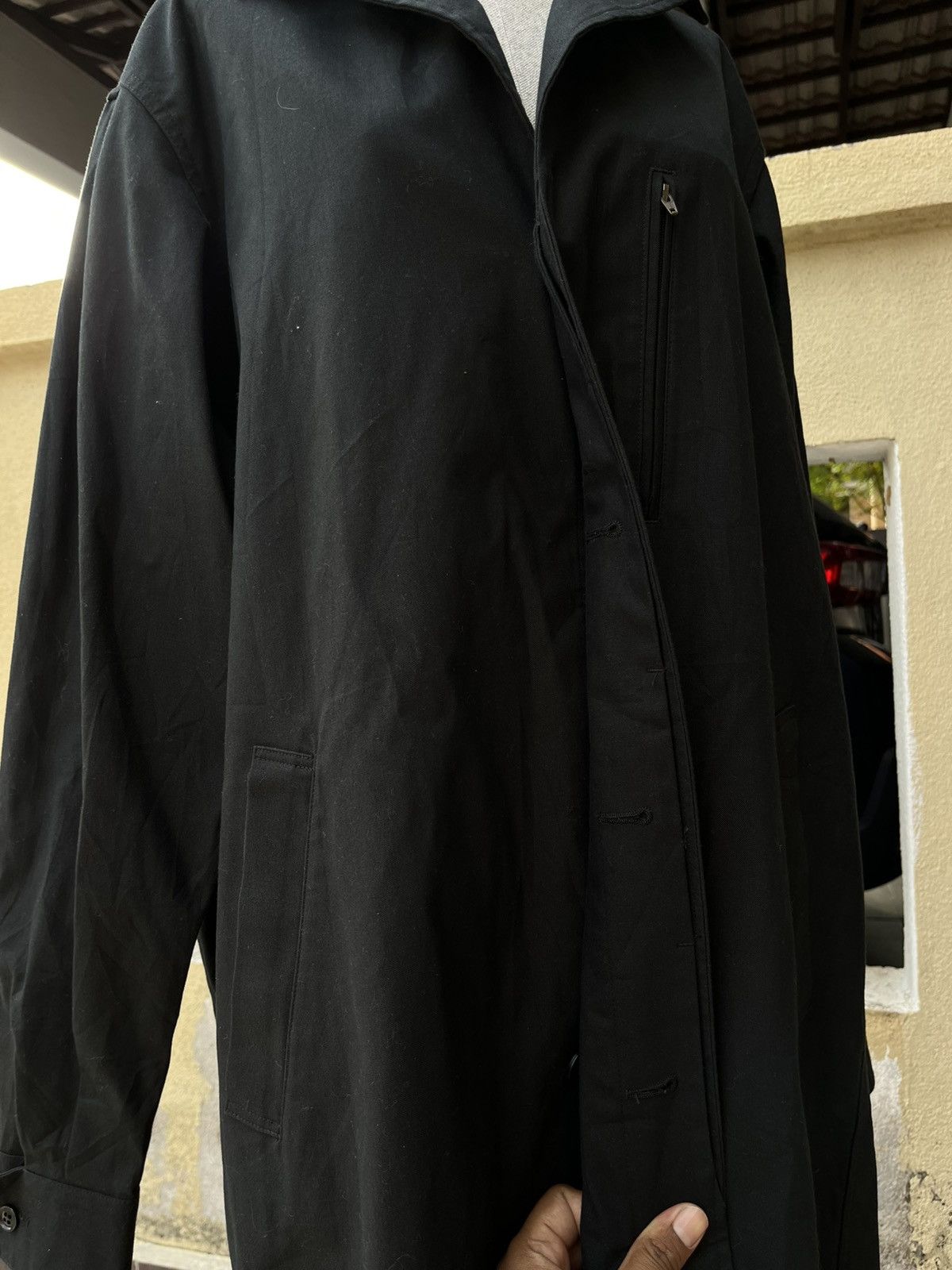 Japanese Brand Carl von linné cotton overcoat Size US L / EU 52-54 / 3 - 7 Thumbnail