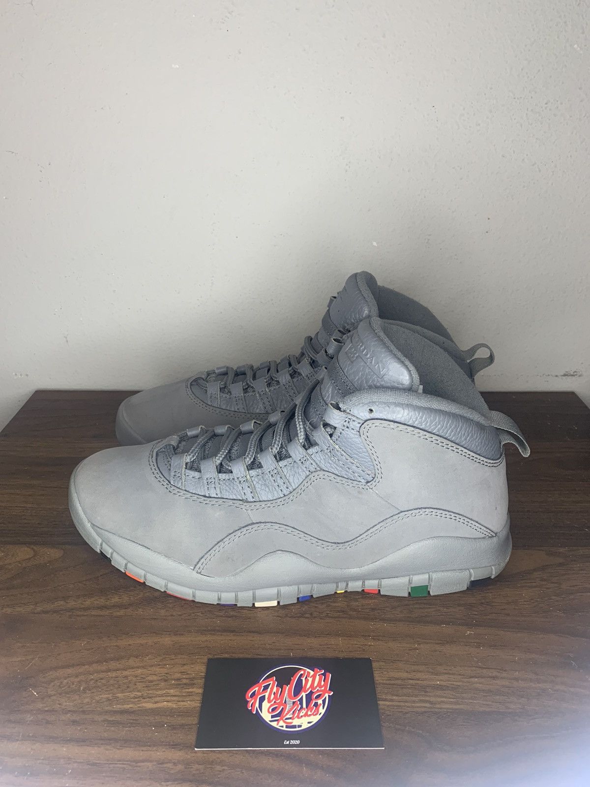 image of Jordan Nike Air Jordan Retro 10 Cool Grey Shoes, Men's (Size 9)