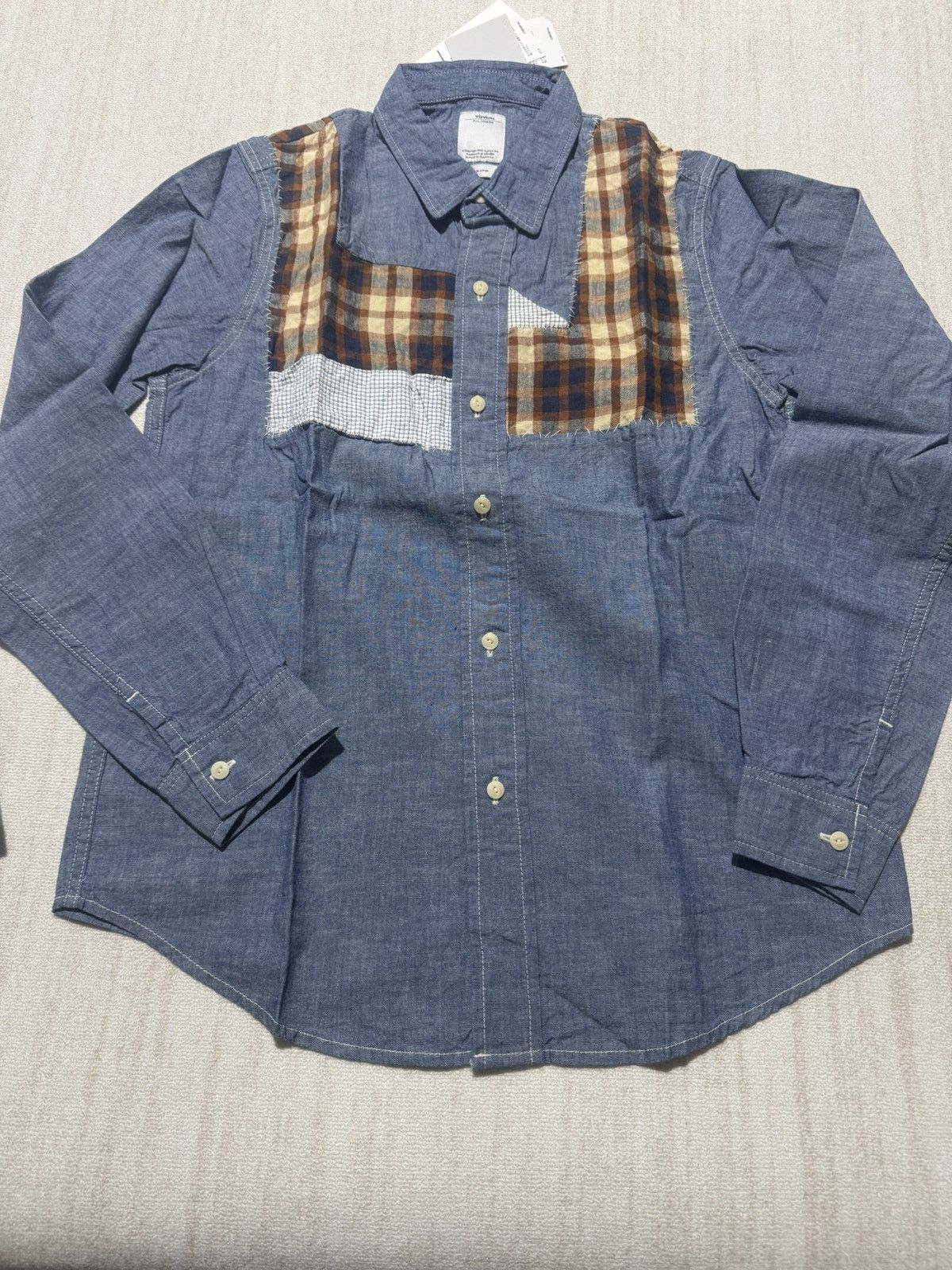 Visvim Granger shirt chambray size 2 Size US M / EU 48-50 / 2 - 1 Thumbnail