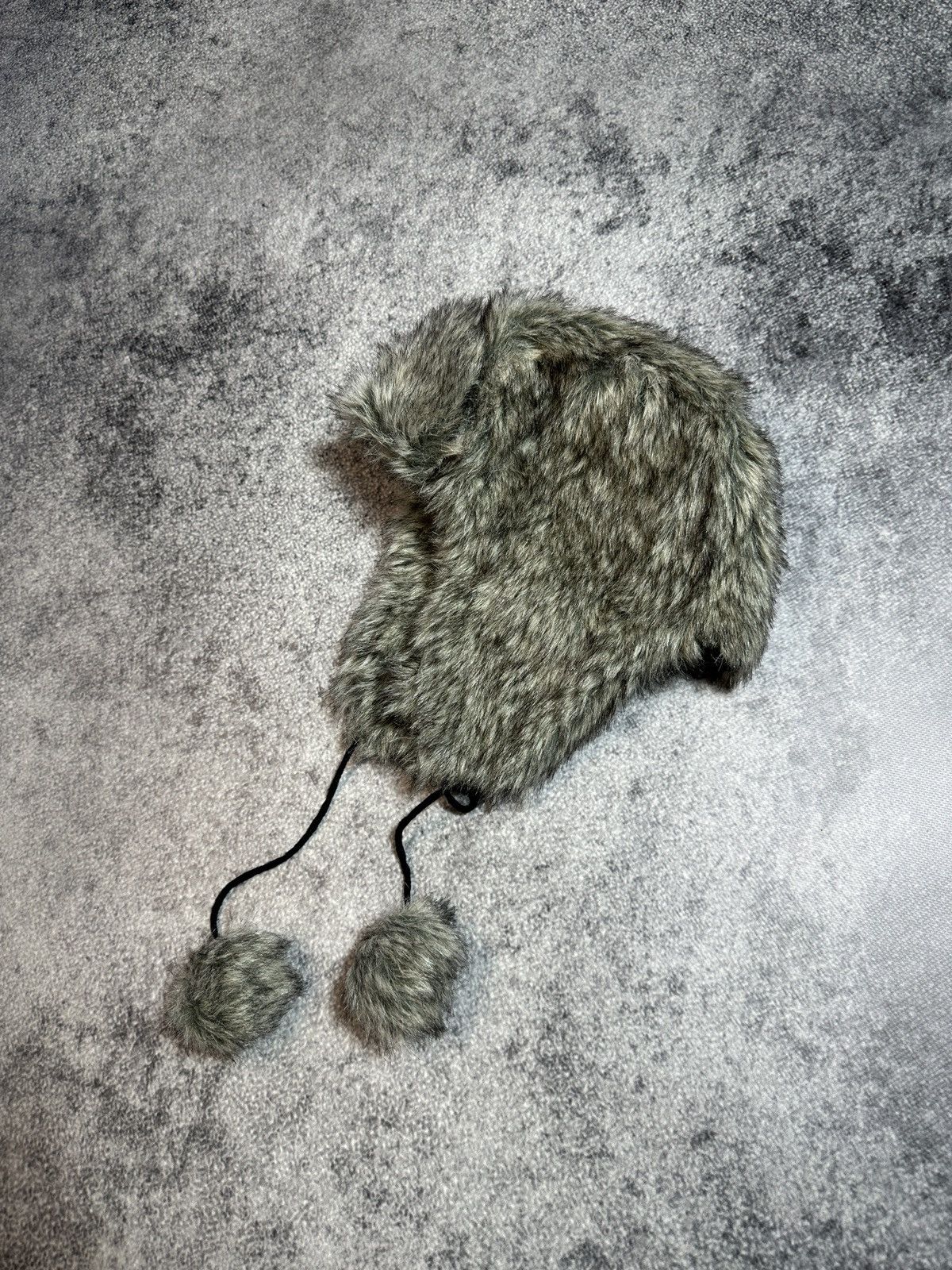 Other Y2K Mohair Ushanka Hat Rare Streetwear Fur Fuzzy Alt Casual Size ONE SIZE - 3 Thumbnail