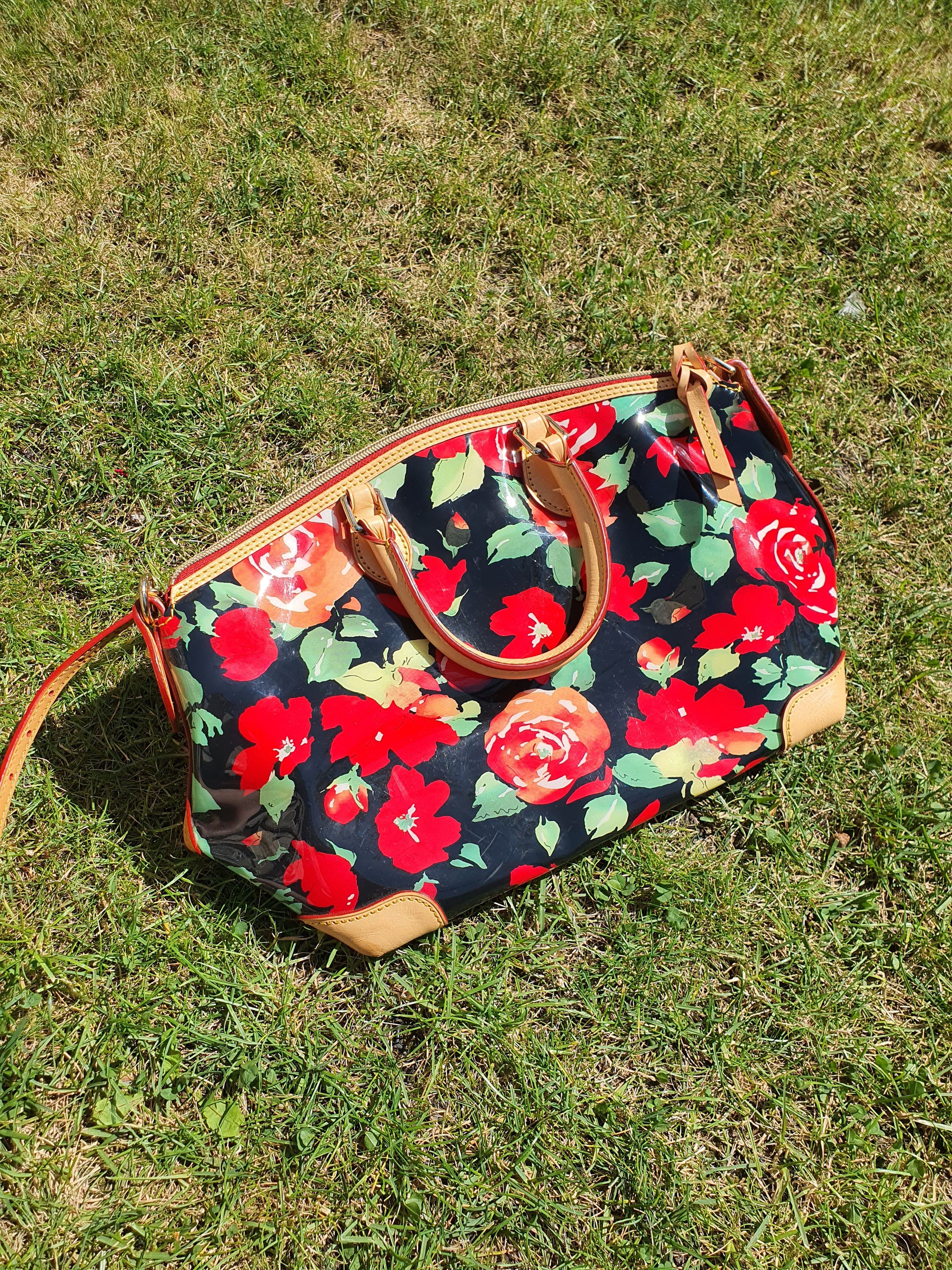 Dooney & Bourke Dooney & Bourke Multi-Color Flowers Bag Size ONE SIZE - 4 Thumbnail