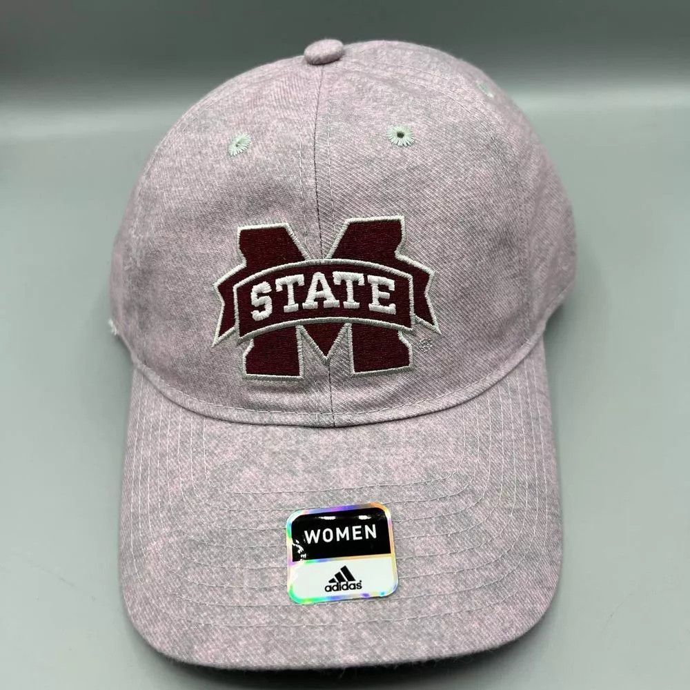 Adidas Mississippi State Bulldogs Hat Women Adidas Strap Back Cap Size ONE SIZE - 1 Thumbnail