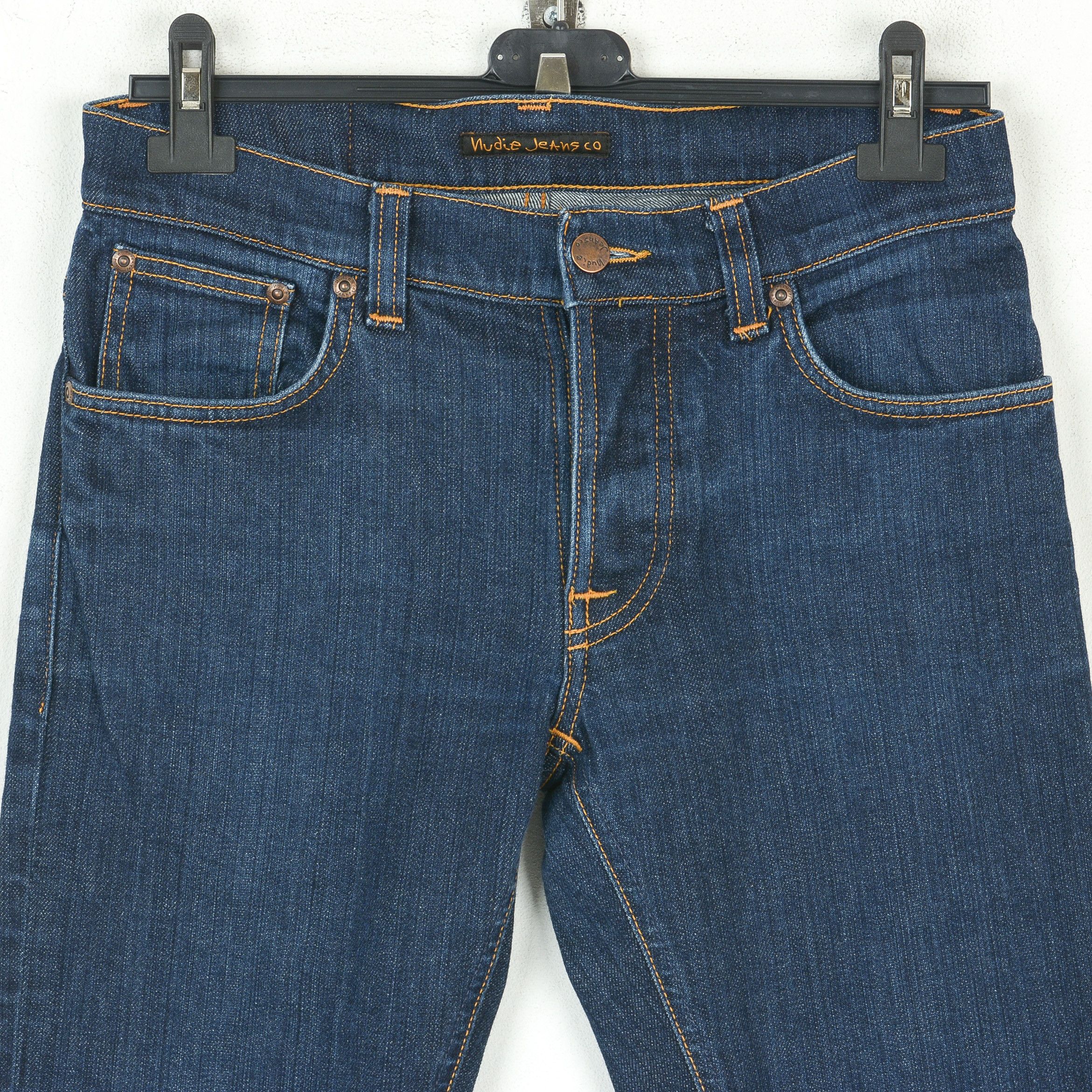Nudie Jeans Grim Tim Men W30 L32 Slim Fit Straight Pants Trousers Size US 30 / EU 46 - 2 Thumbnail