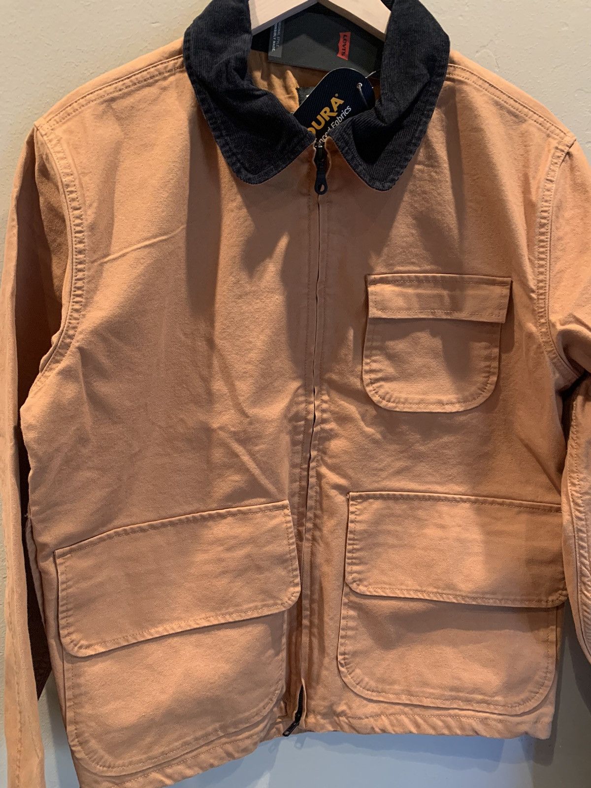 Levi's *RARE* New Levi’s Premium Corduroy Collar Zip Work Jacket Size US S / EU 44-46 / 1 - 3 Thumbnail