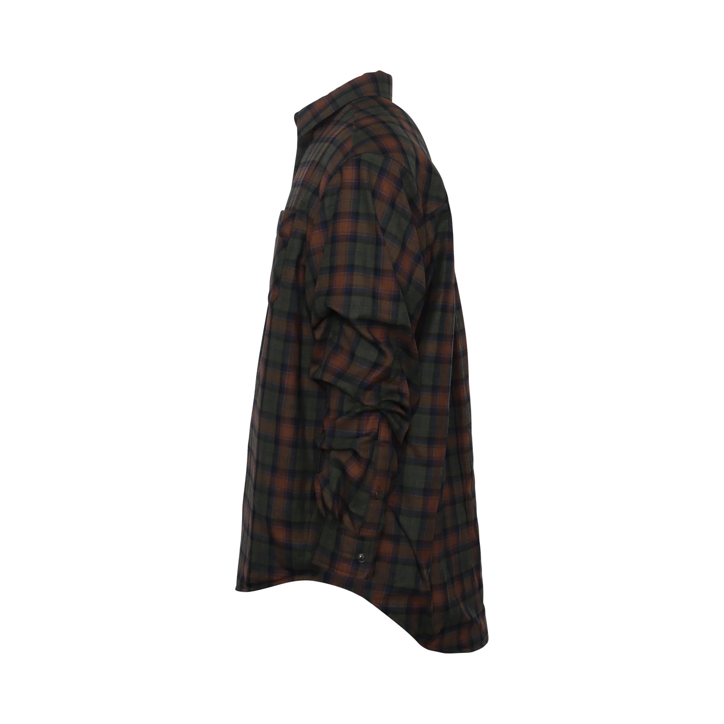 Facetasm o1mle0724 Super Big Check Shirt in Multicolor Size US XS / EU 42 / 0 - 3 Thumbnail