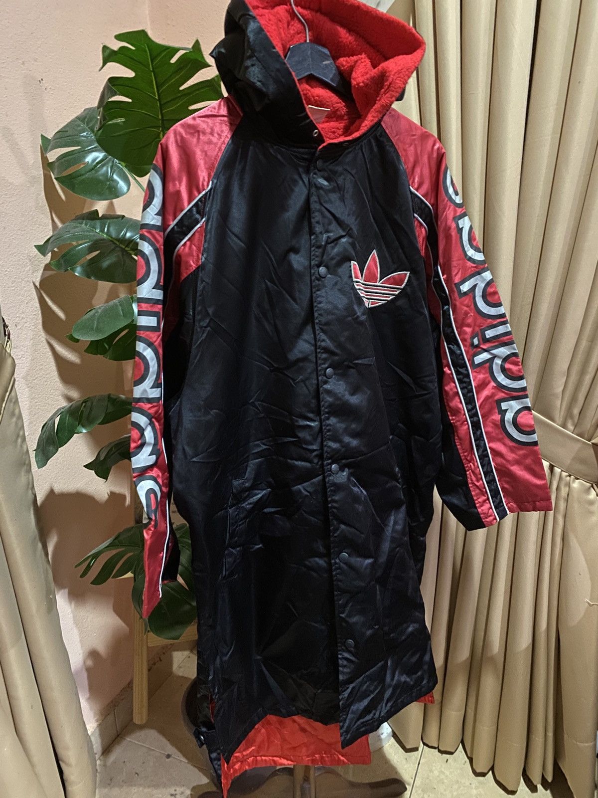 Adidas VINTAGE ADIDAS RUN DMC MASTER JAY RAINCOAT LONG COAT Size US M / EU 48-50 / 2 - 8 Thumbnail