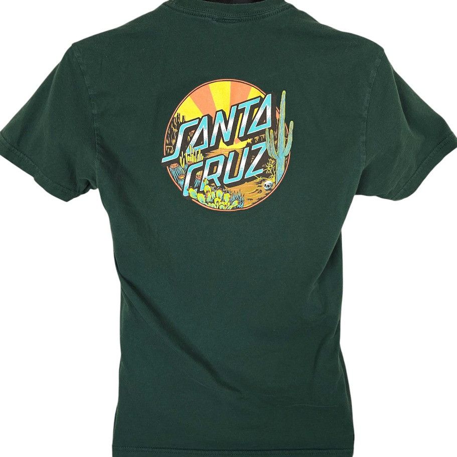Santa Cruz Skateboards Santa Cruz Skateboards T Shirt Mens Size Small Green Desert Size US S / EU 44-46 / 1 - 1 Thumbnail