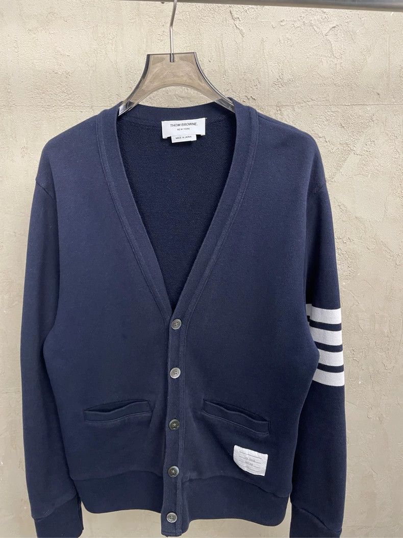 Thom Browne Thom Browne A Tibetan blue cardigan Size US M / EU 48-50 / 2 - 3 Thumbnail