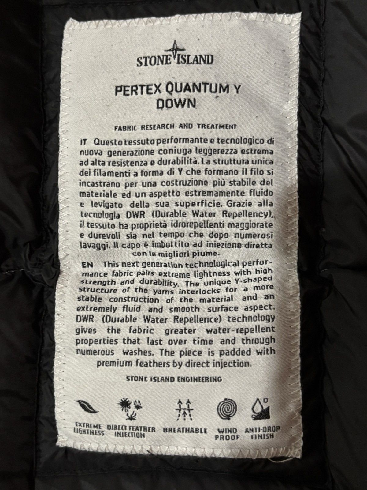 Stone Island VINTAGE Stone island Pertex Quantum Y Down Jacket Size US L / EU 52-54 / 3 - 6 Thumbnail