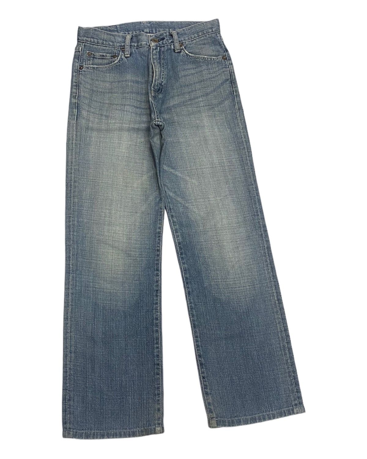 Japanese Brand VINTAGE UNIQLO S-002 DISTRESSED DENIM JEANS Size US 29 - 5 Thumbnail