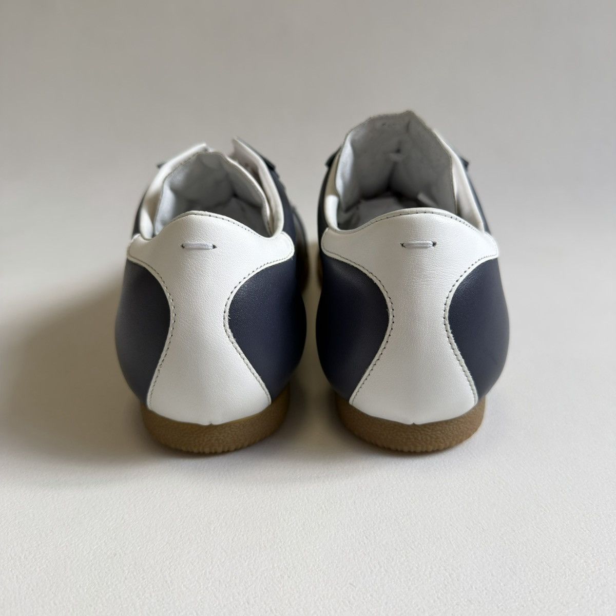 Maison Margiela Gray Leather ‘Featherlight’ Sneakers Size US 10 / EU 43 - 16 Thumbnail