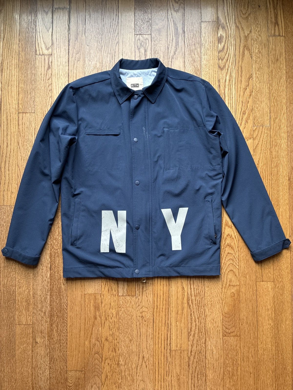 Columbia × Kith Men's Kith x Columbia Chuting II Jacket Teal Sz