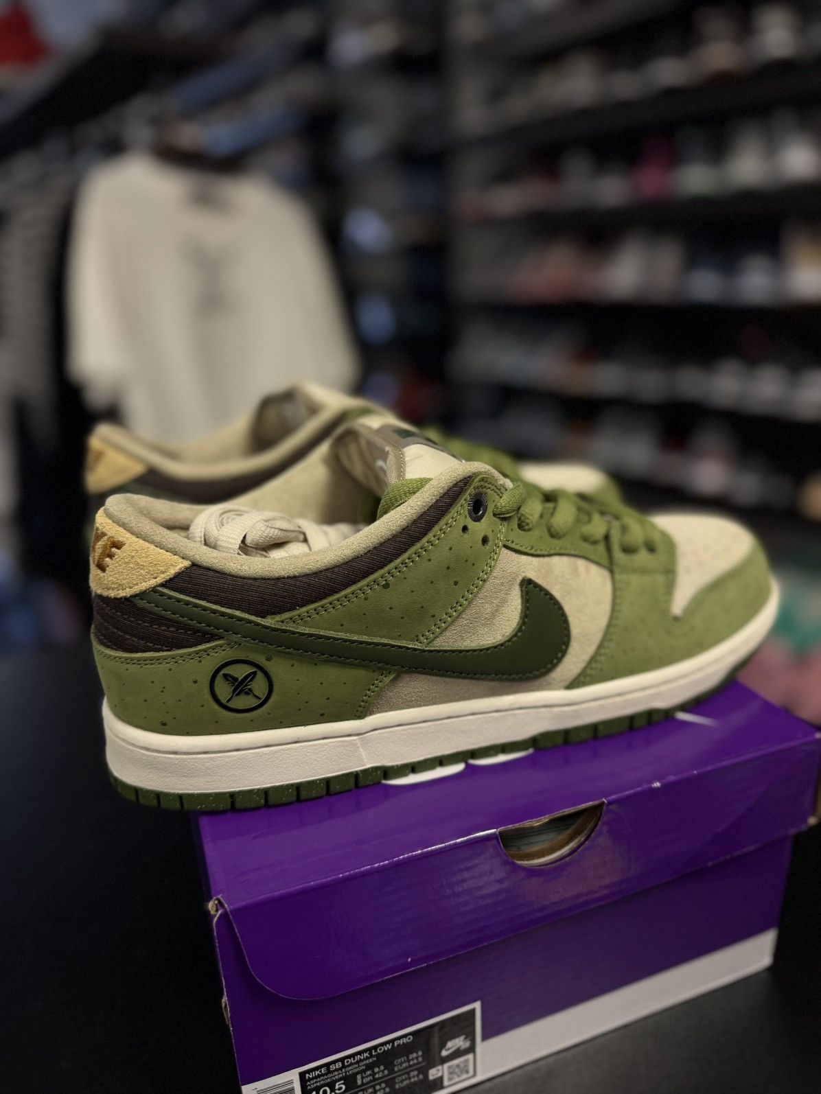 Nike Nike Dunk Low Yuto Horigome Matcha Size 10.5 (NEW) Size US 10.5 / EU 43-44 - 3 Thumbnail
