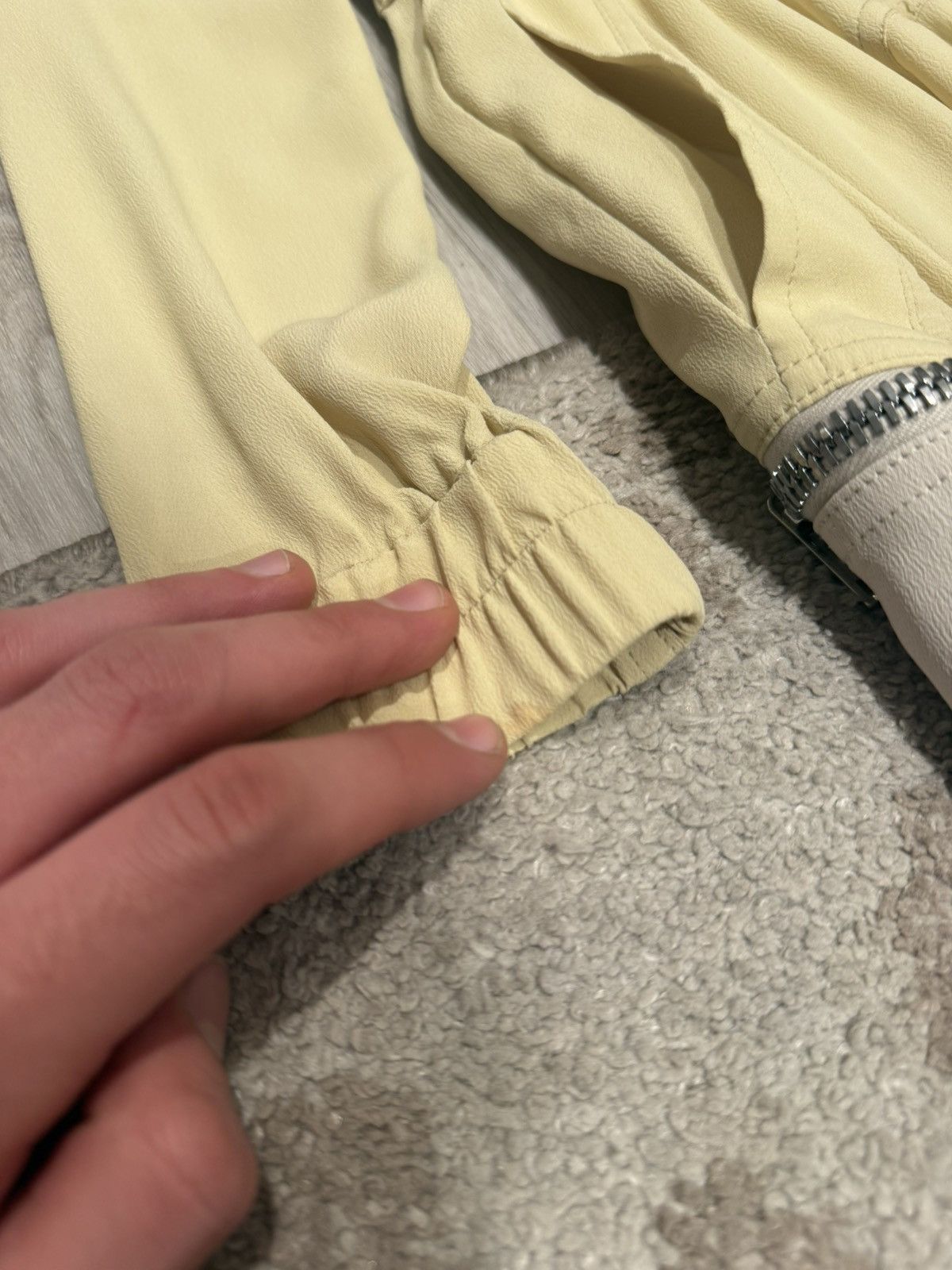 Rick Owens runway s/s 2020 silk flight suit!! Size US 28 / EU 44 - 5 Thumbnail