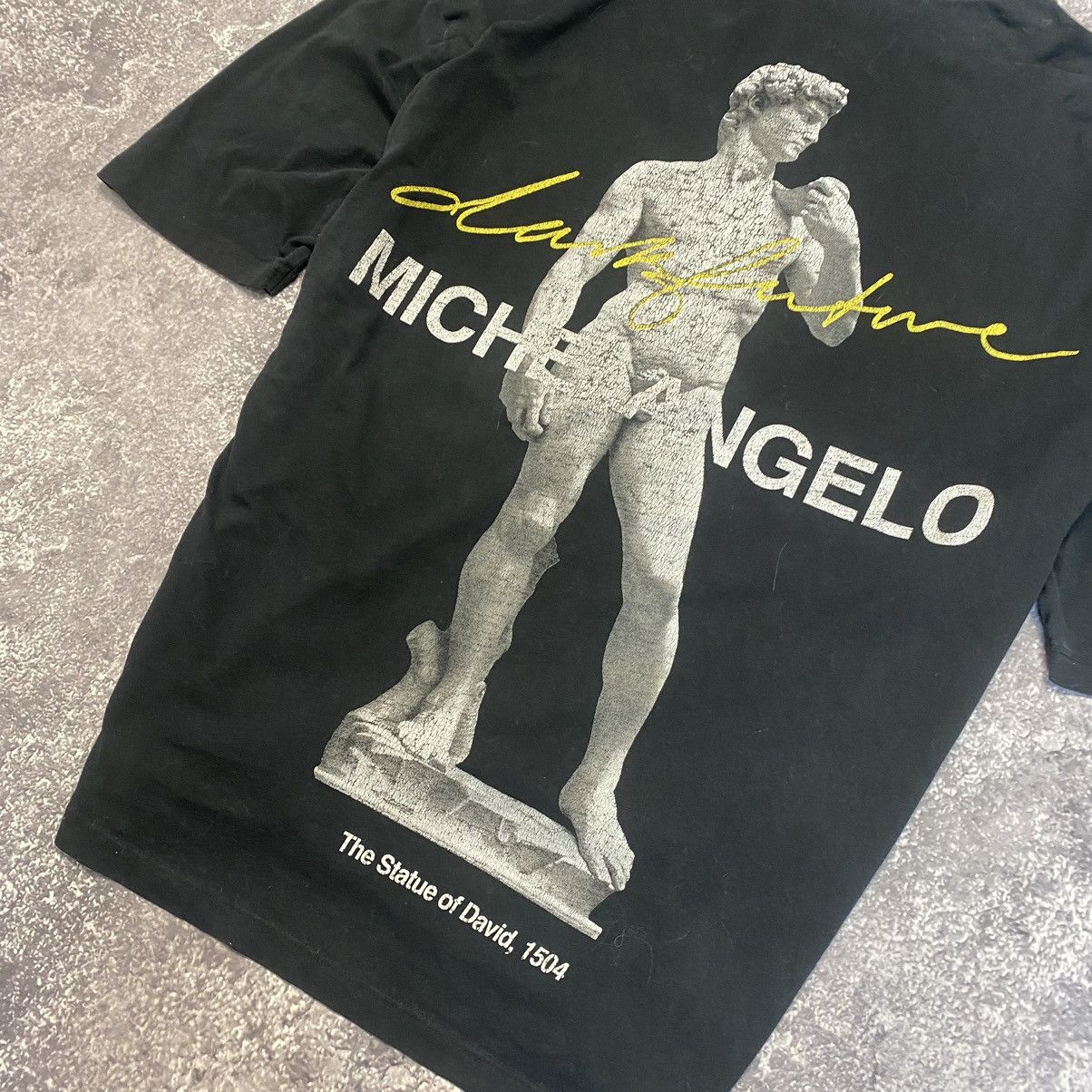 Designer × Vintage Designer Michelangelo The Statue David Rare y2k tee Size US M / EU 48-50 / 2 - 3 Thumbnail
