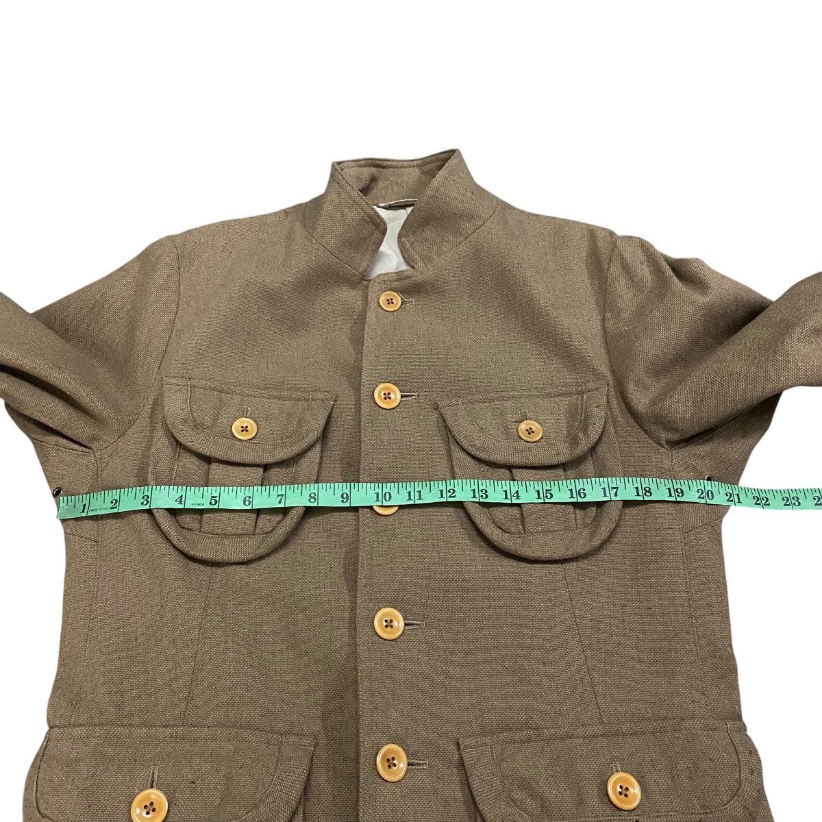Japanese Brand Soutiencol Wool Button Jacket Size 3 (M) Brown Colour Size US M / EU 48-50 / 2 - 11 Thumbnail